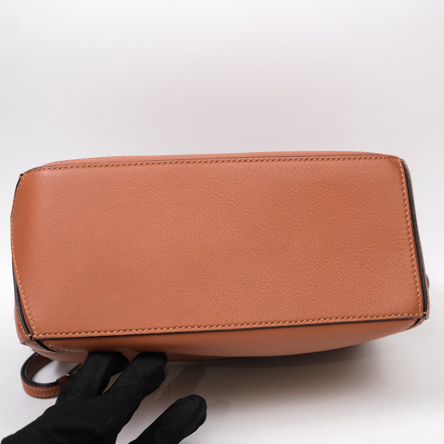 Loewe Small Puzzle Bag Tan Calfskin Gold Hardware