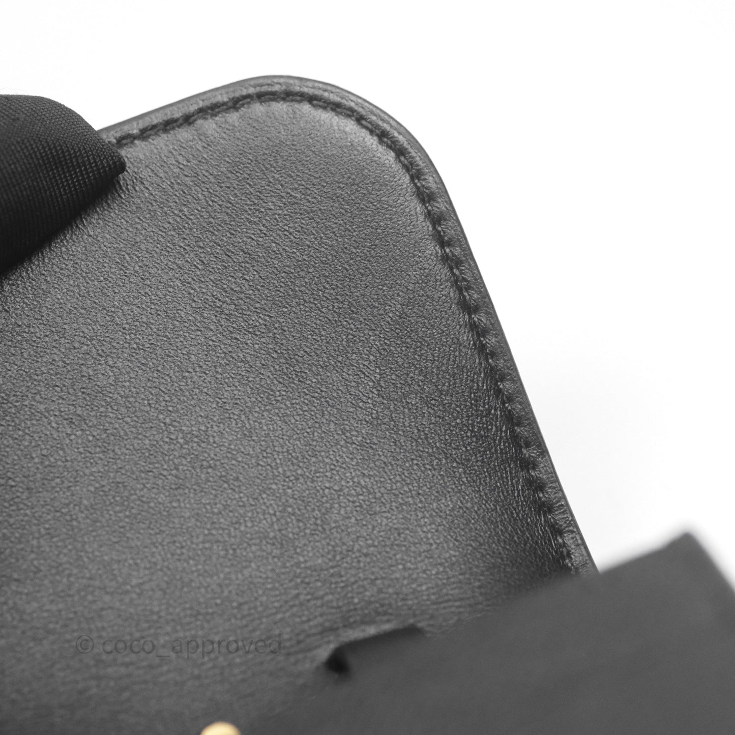 Hermès Constance Long To Go Wallet Black Noir 89 Epsom Gold Hardware
