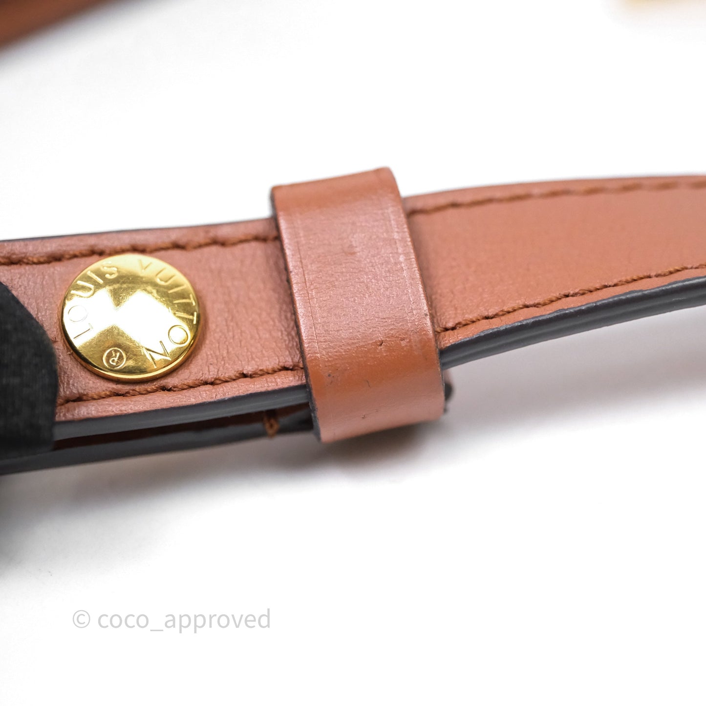 Louis Vuitton Mini Dauphine Monogram Tan Calfskin