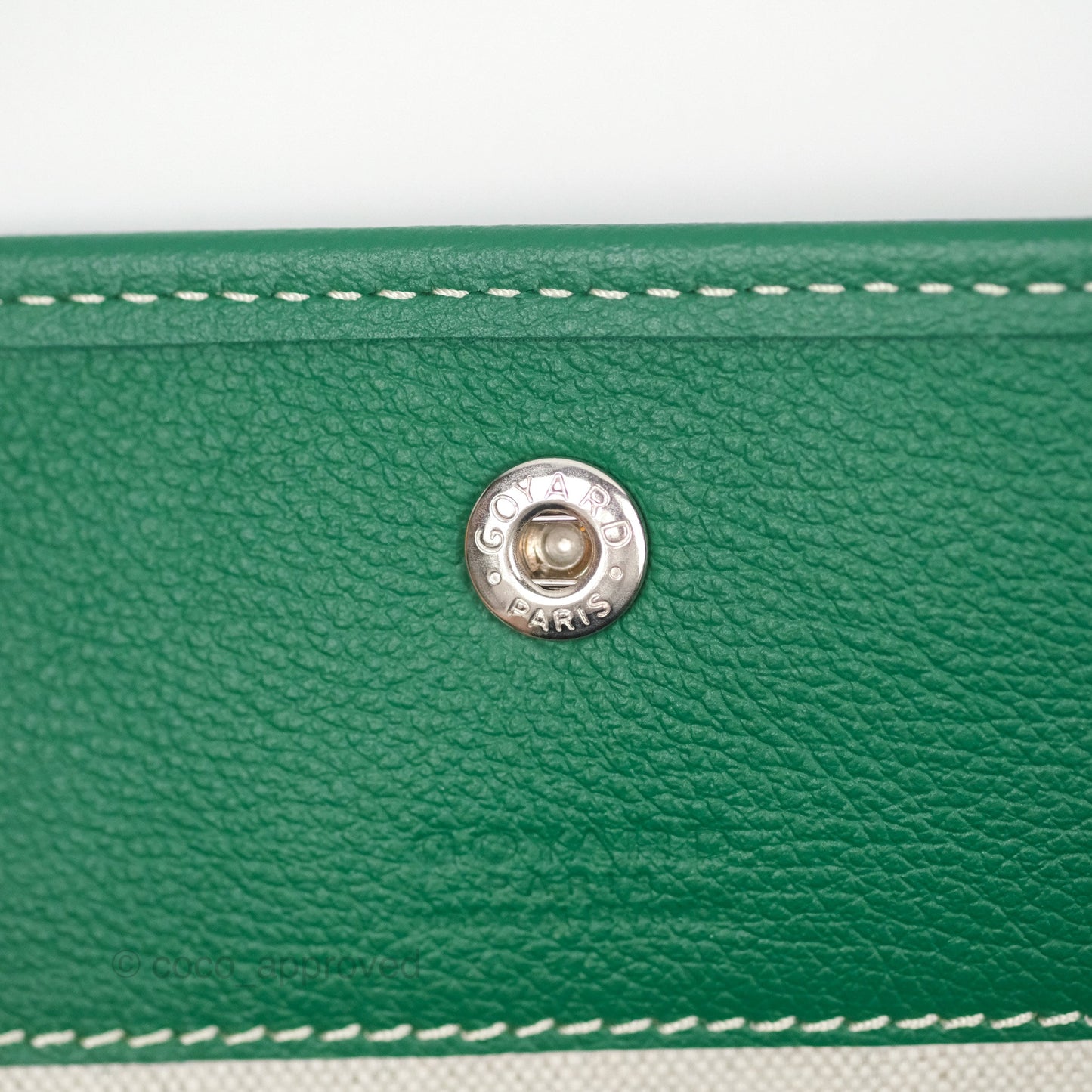 Goyard Bohème Hobo Bag Green Goyardine Canvas
