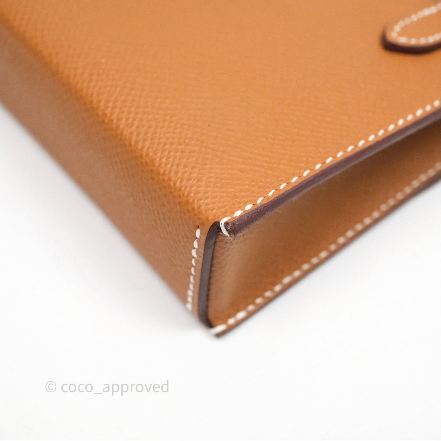 Hermès Hermesnap Wallet Epsom Gold 37 Palladium Hardware