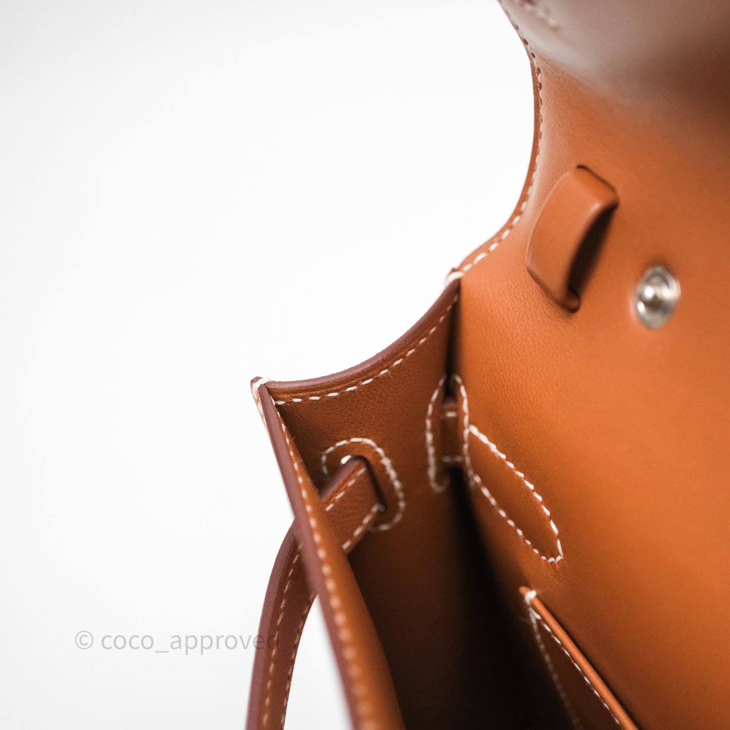 Hermes Kelly Elan Gold Madame Palladium Hardware