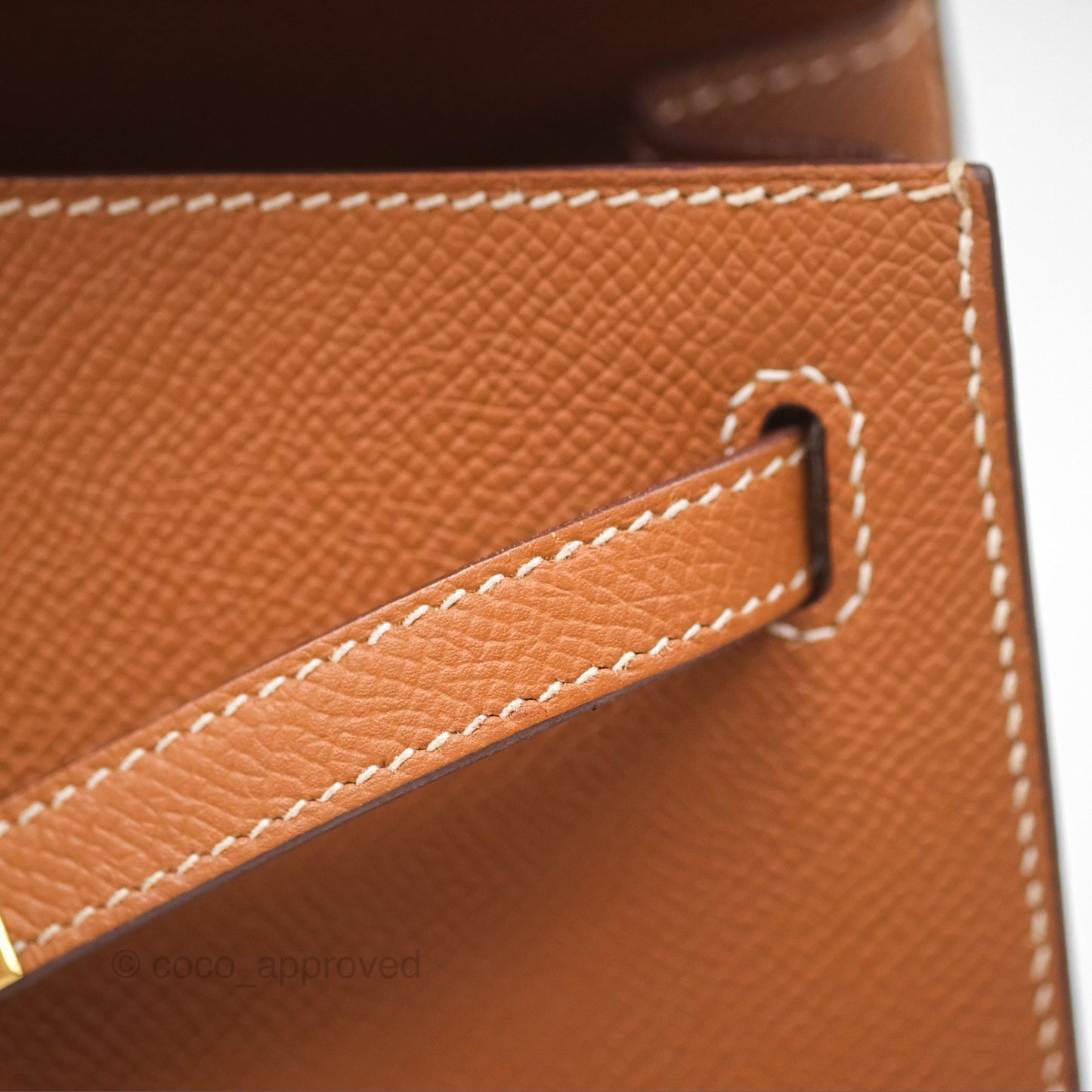 Hermès Kelly 25 Sellier Gold 37 Epsom Gold Hardware