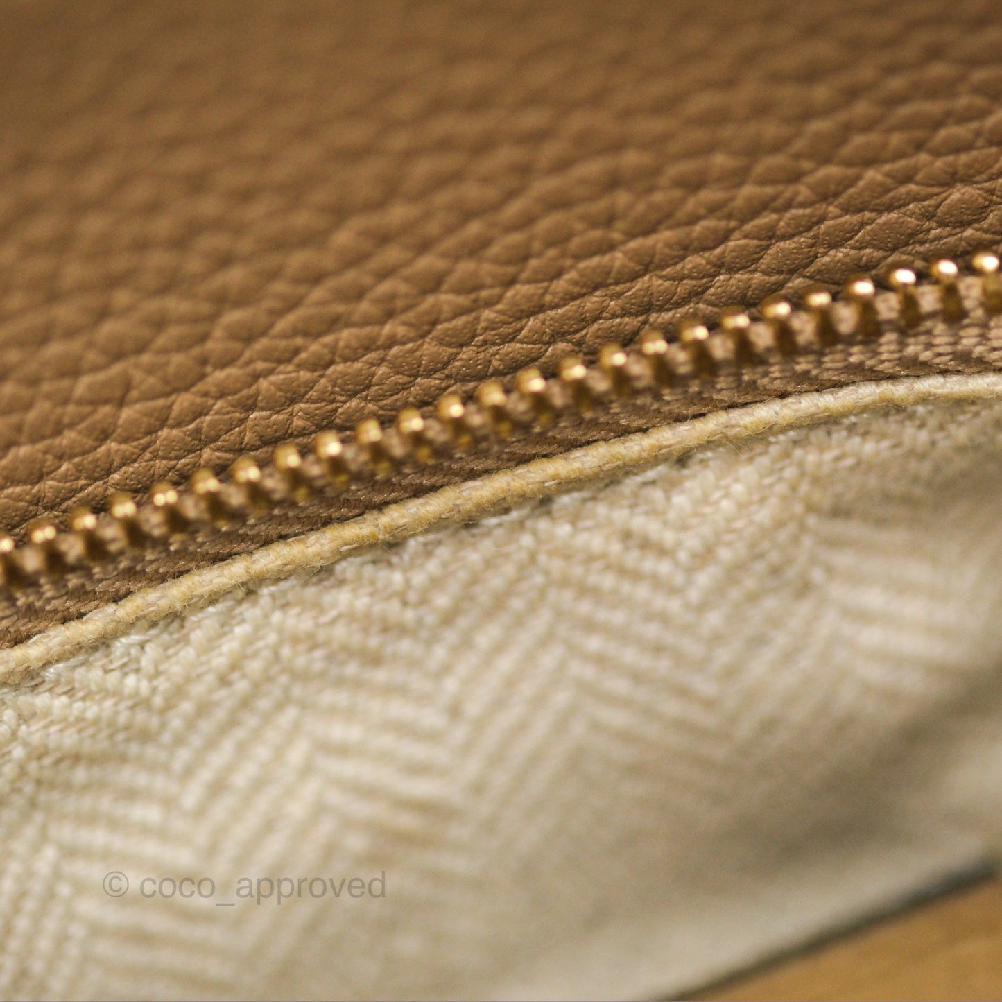 Loewe Mini Puzzle Bag Sand Calfskin Gold Hardware