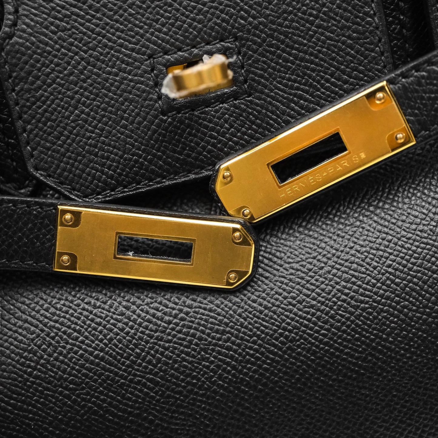 Hermès Birkin 30 Black Noir 89 Epsom Gold Hardware