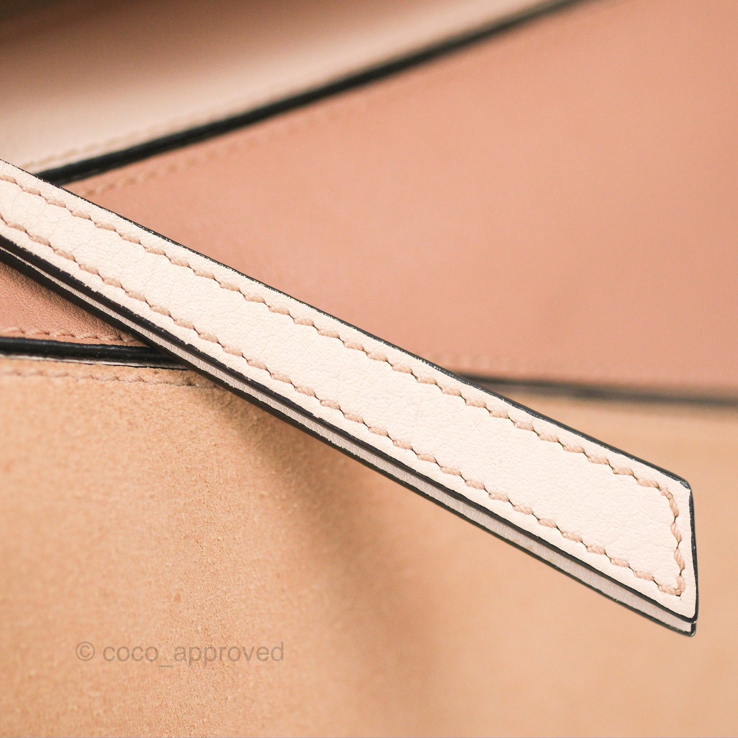 Loewe Small Puzzle Bag Blush Suede Calfskin