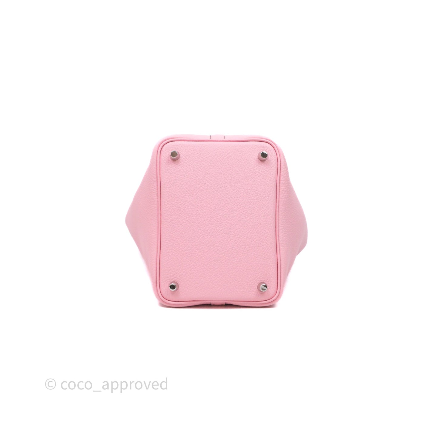 Hermès Picotin 18 Rose Sakura 3Q Clemence Palladium Hardware