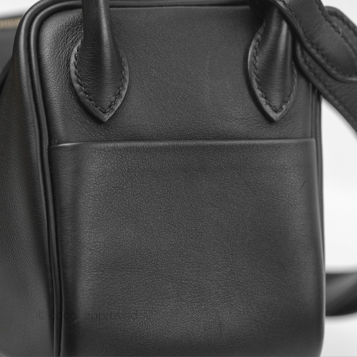 Hermès Mini Lindy 20 Back Swift Palladium Hardware
