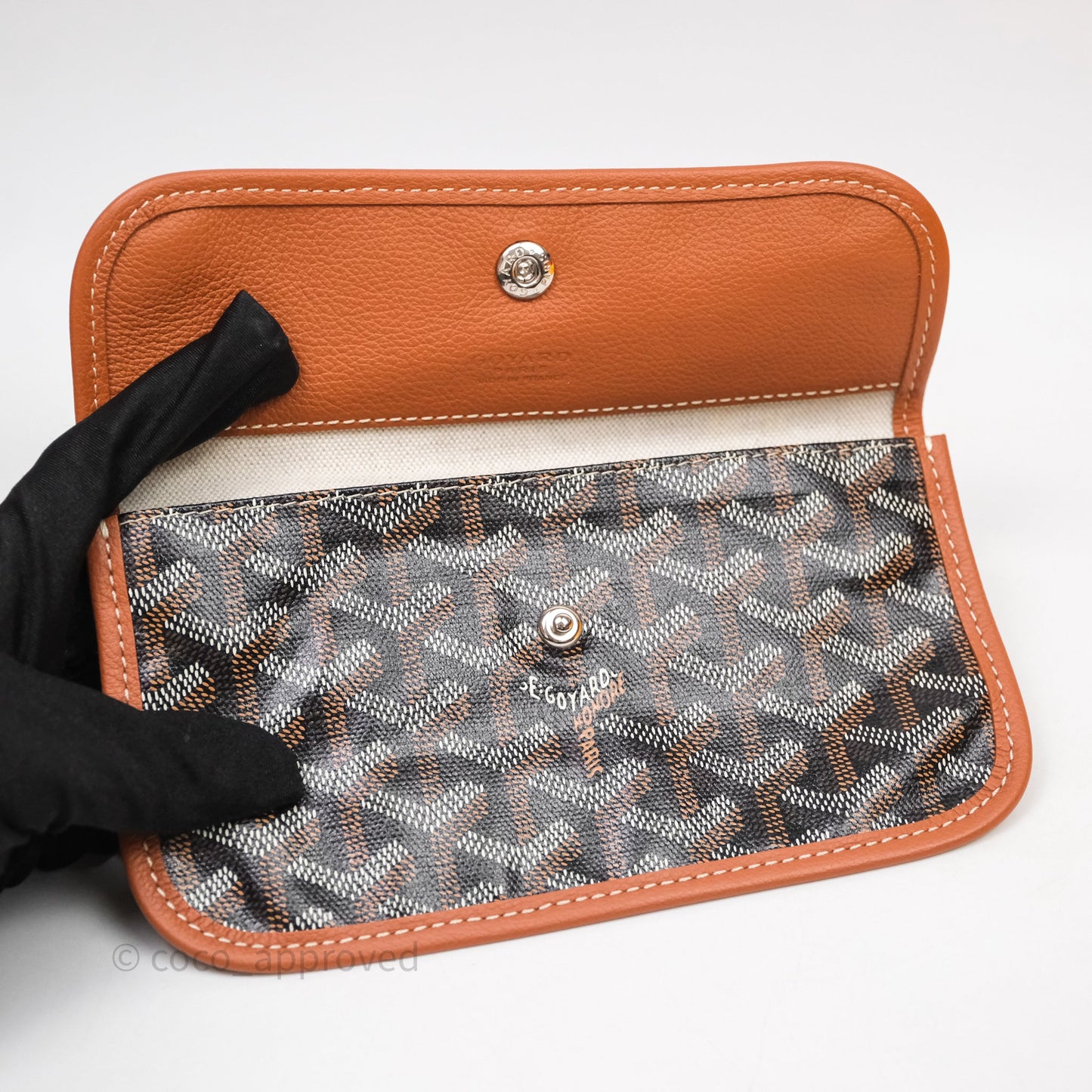 Goyard Bohème Hobo Bag Black & Tan
