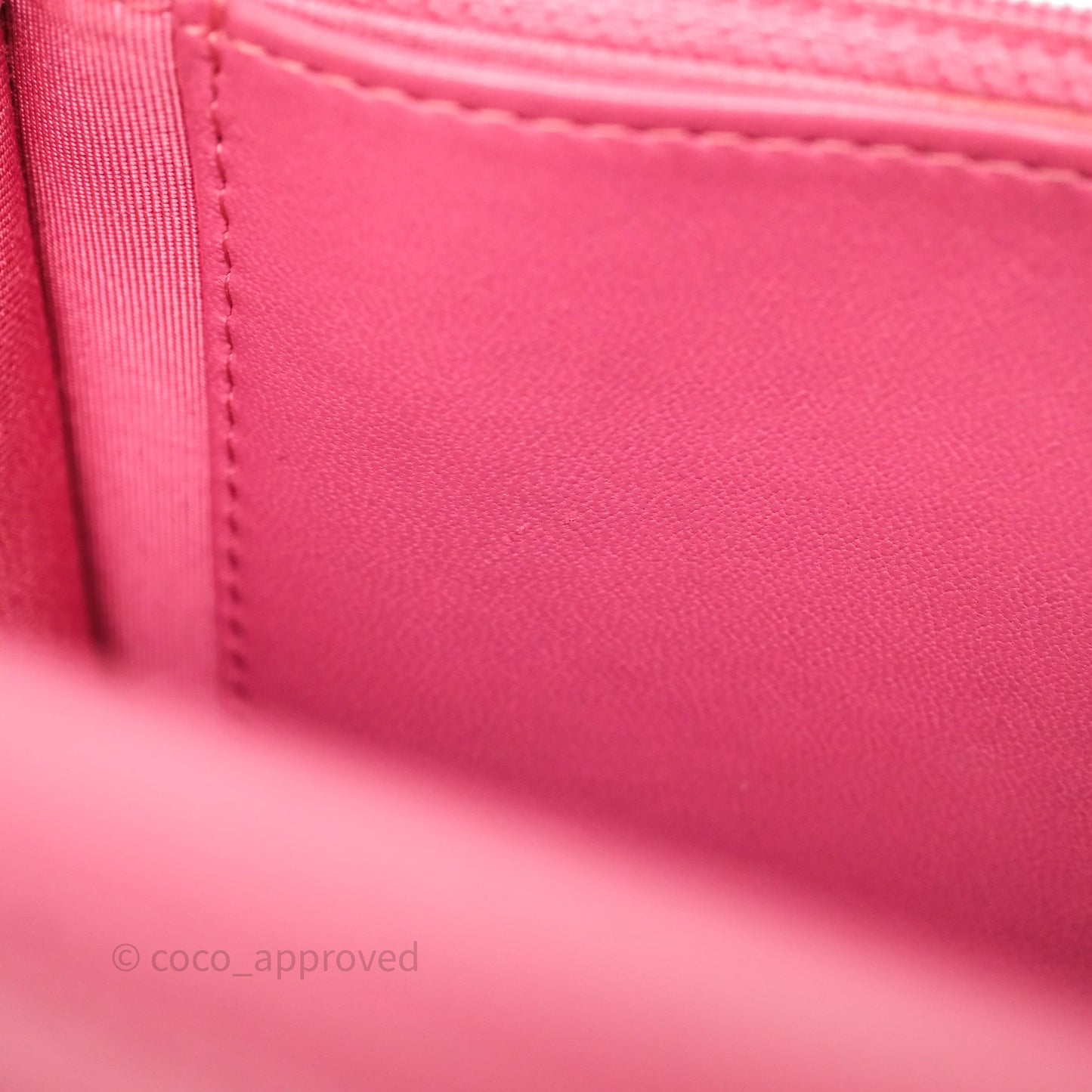Chanel Quilted Classic WOC Pink Lambskin Gold Hardware
