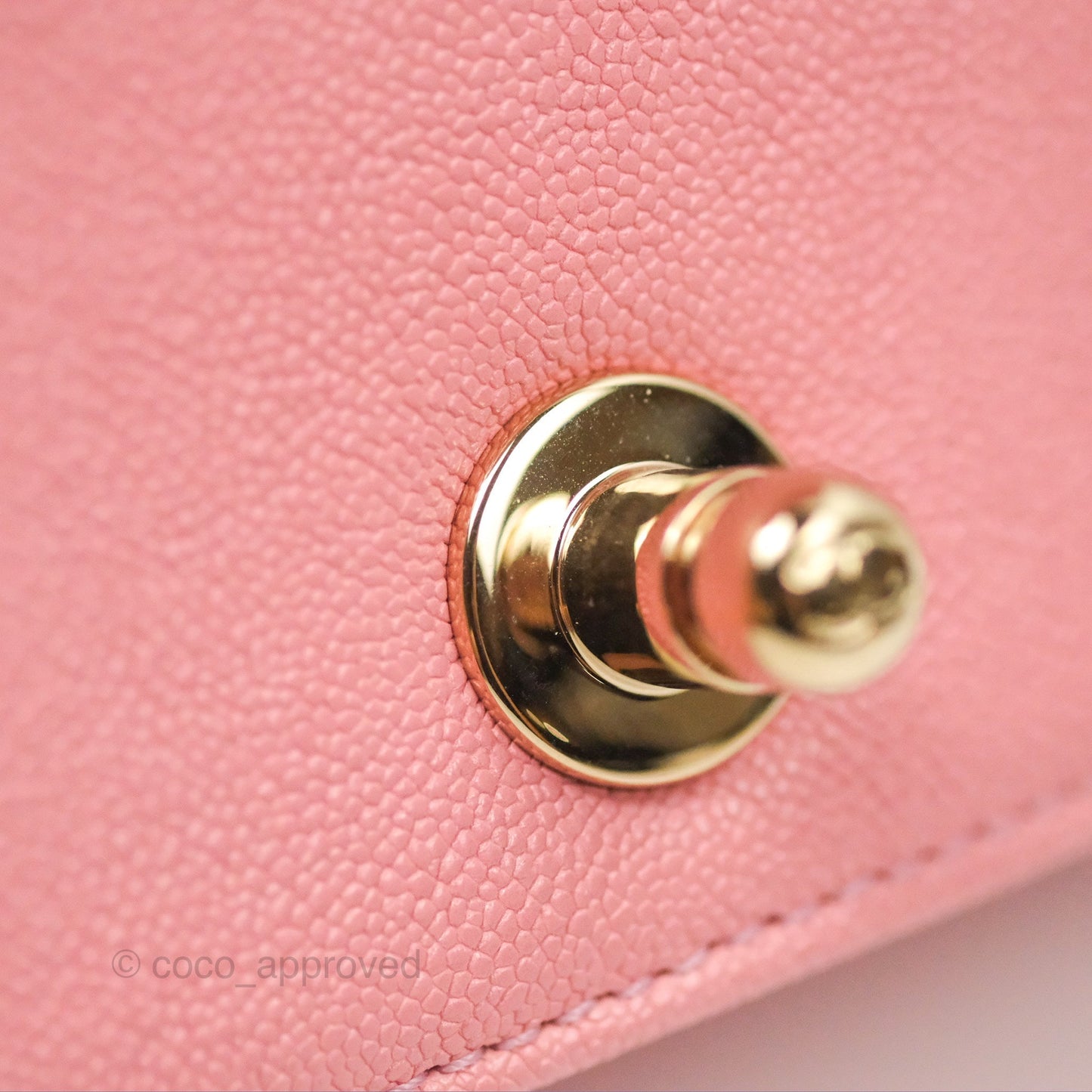 Chanel Boy Chevron Medium Pink Caviar Gold Hardware
