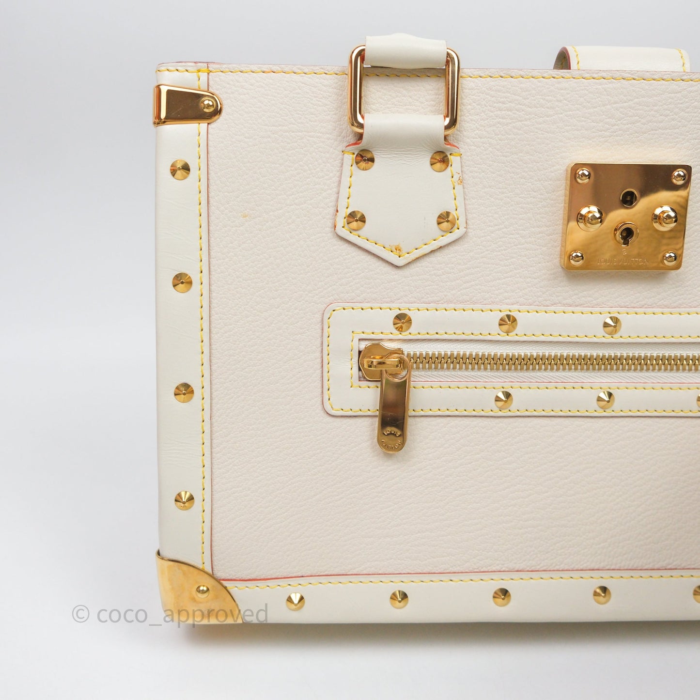 Louis Vuitton Le Fabuleux Bag White Suhali
