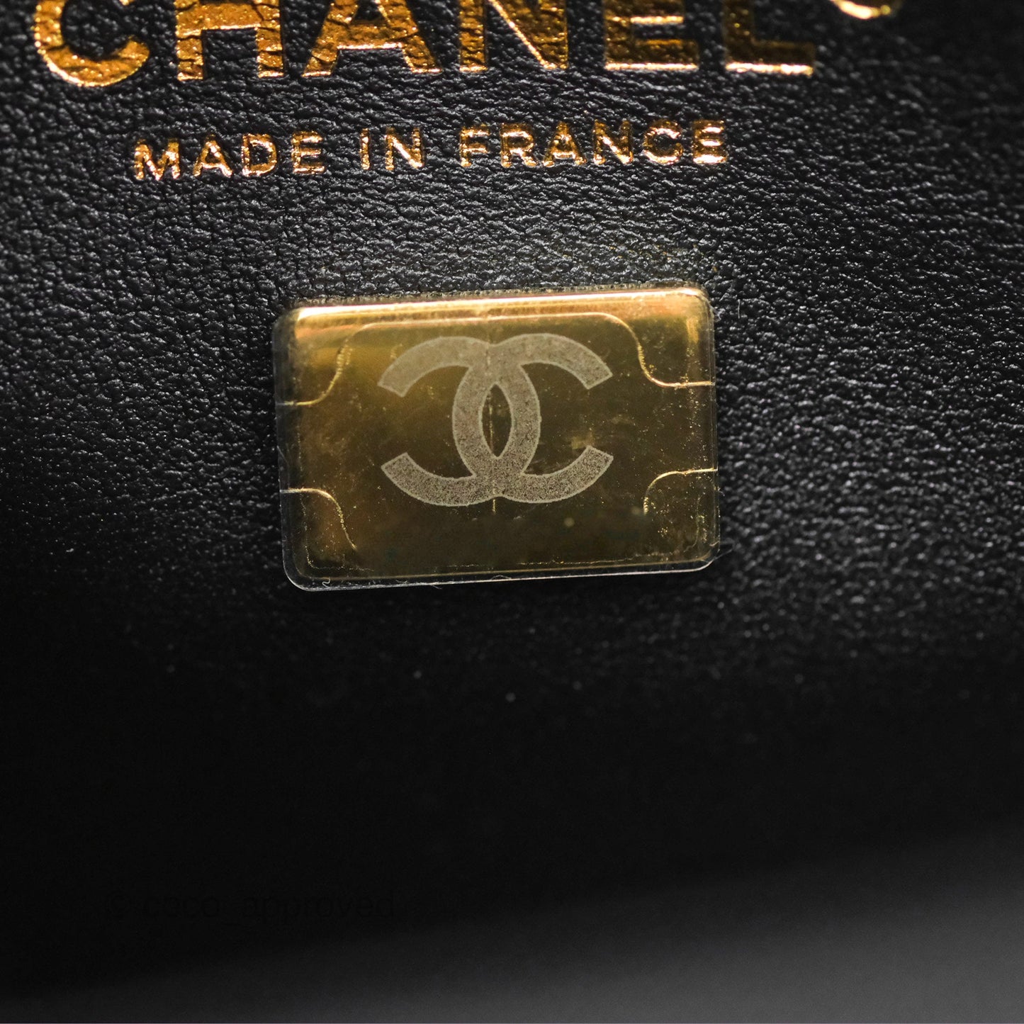 Chanel Mini Bucket Tote Black Caviar Gold Hardware 22S