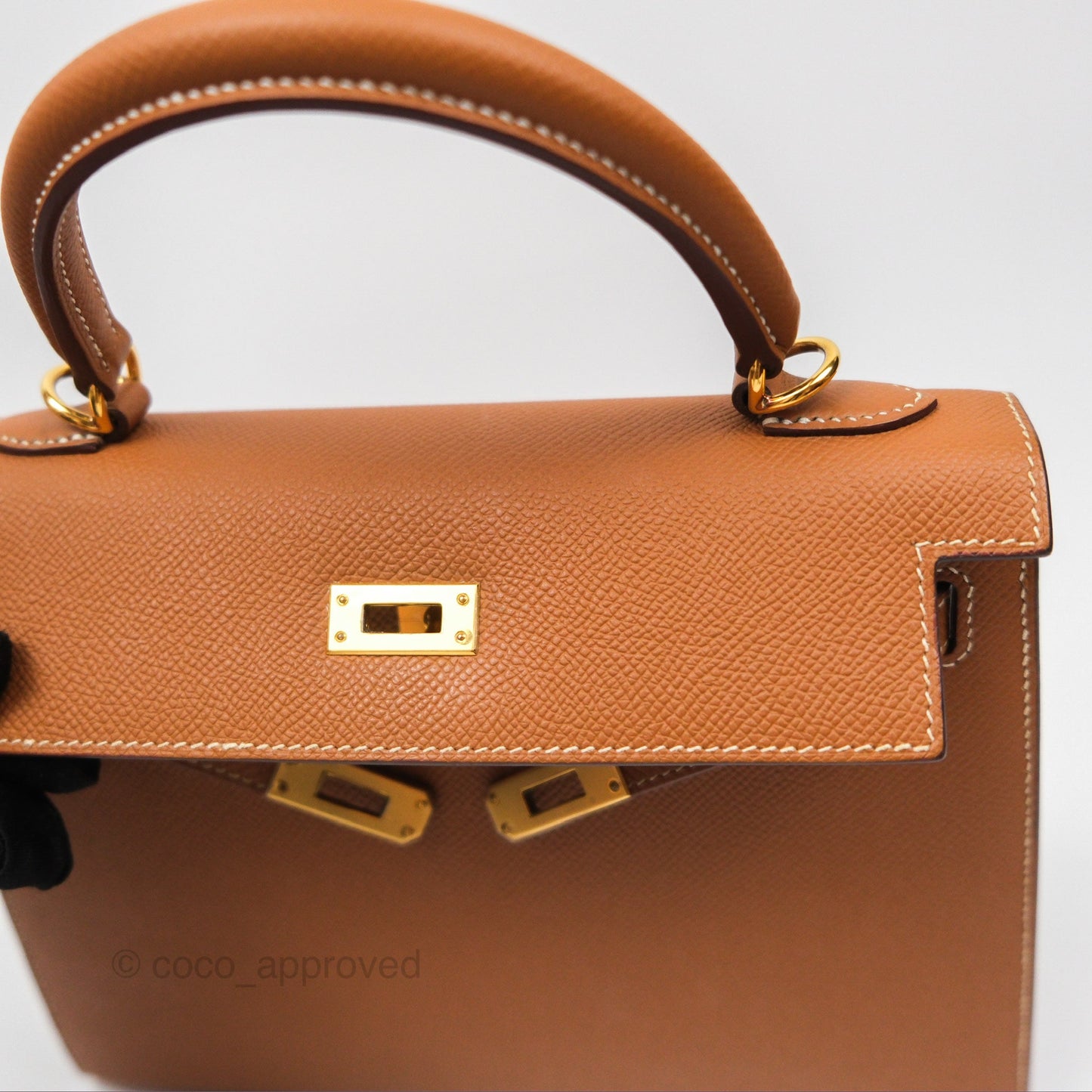 Hermès Kelly 25 Sellier Gold 37 Epsom Gold Hardware