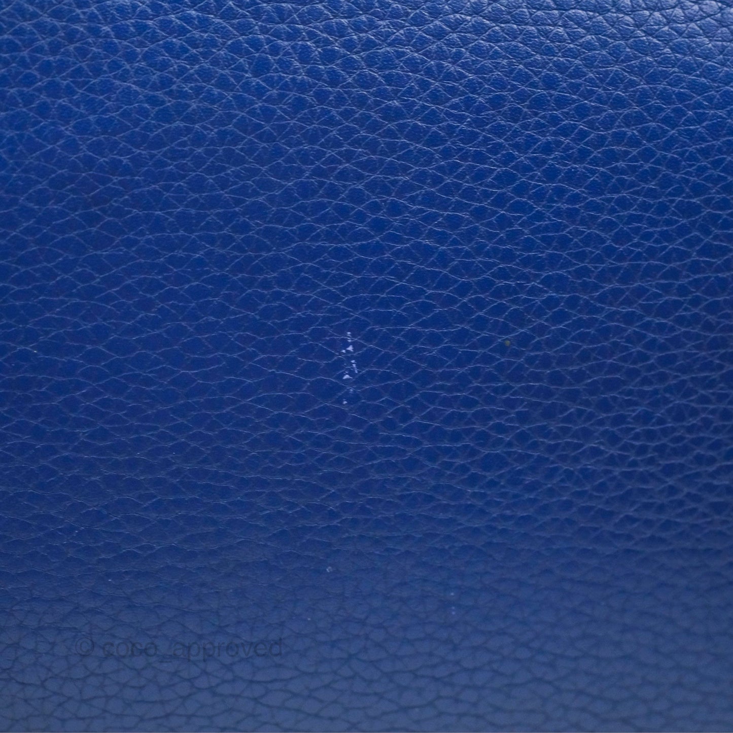 Celine Small Sleek Trapeze Blue Calfskin