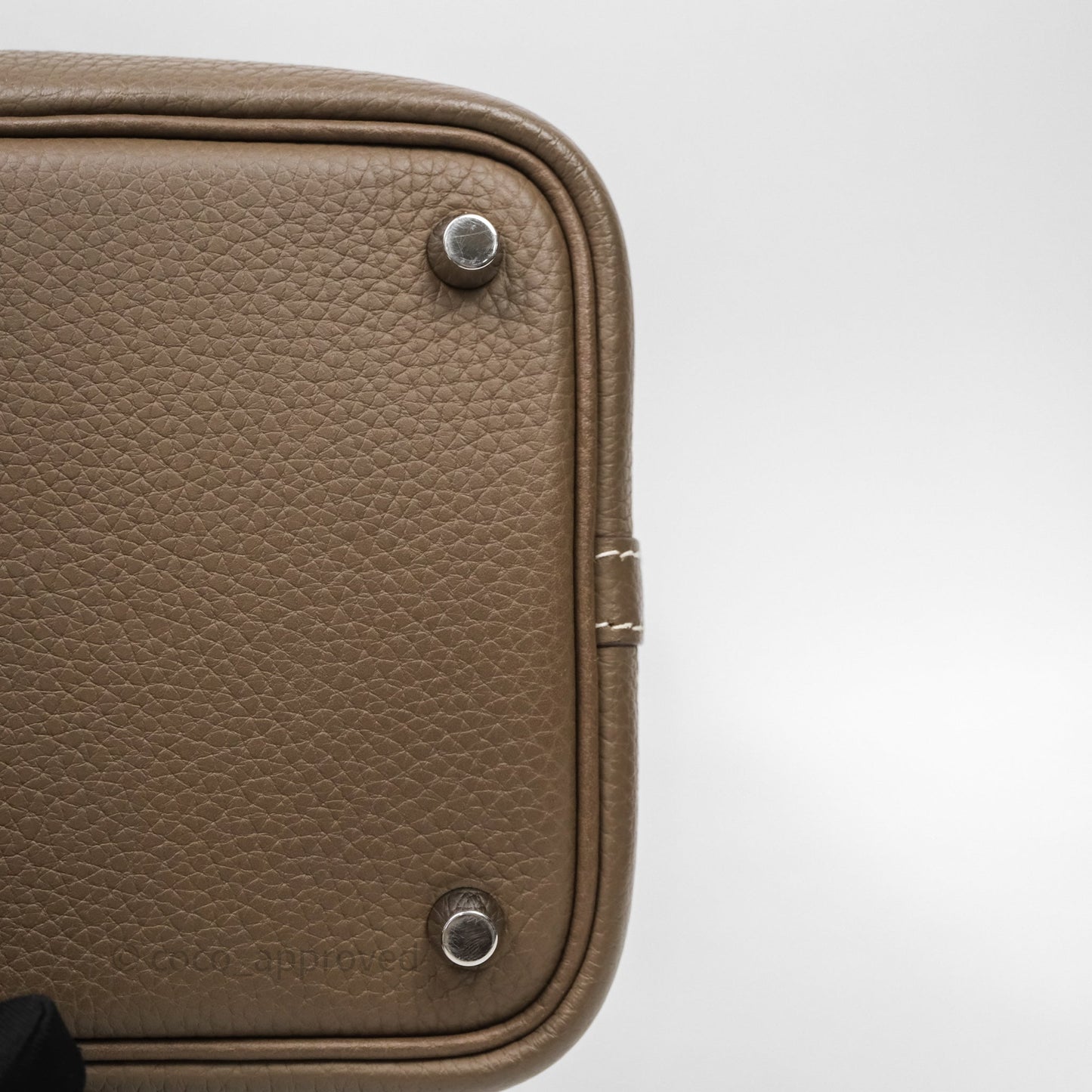 Hermès Picotin Lock 18 Etoupe Clemence Palladium Hardware