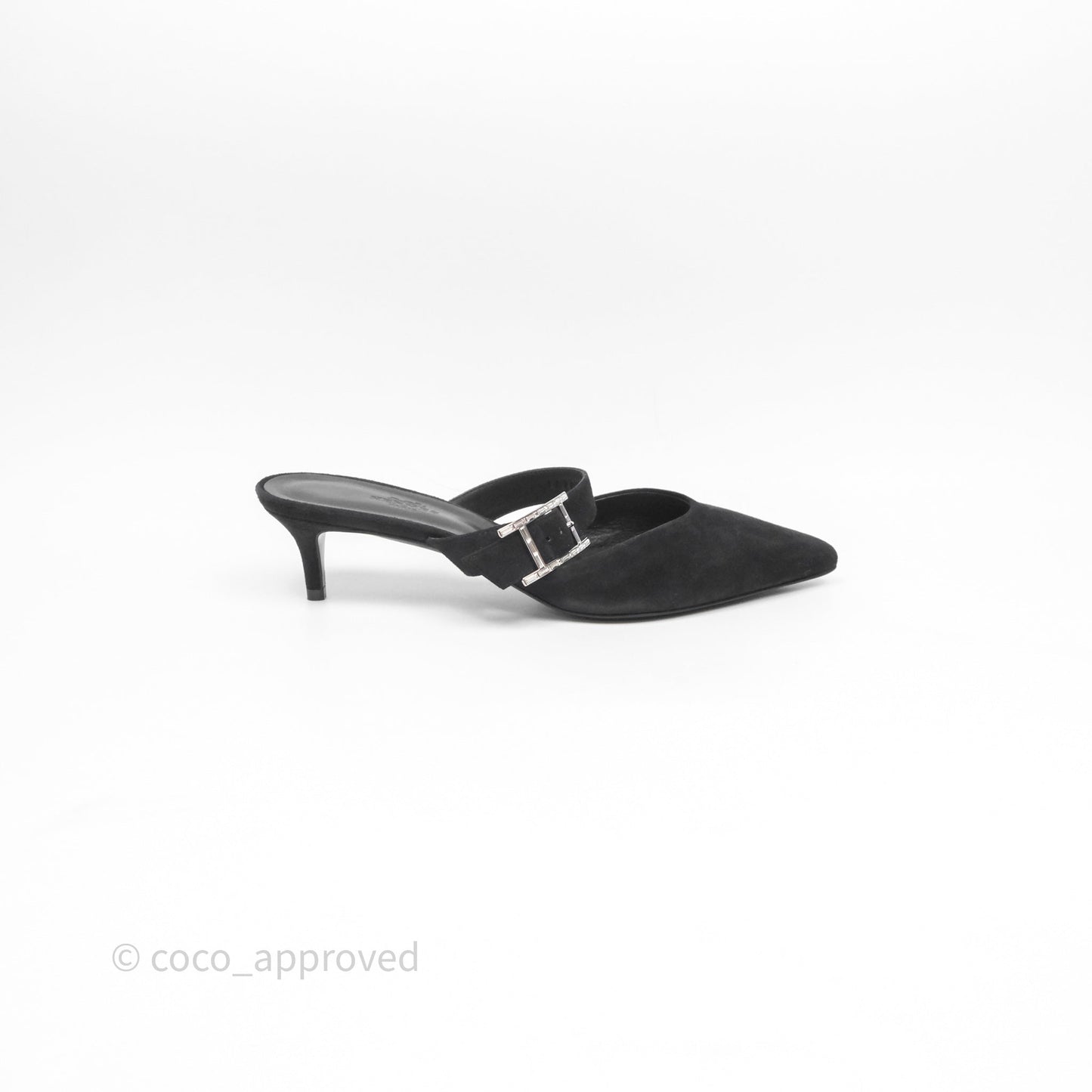Hermès Suede Blink Black Size 37