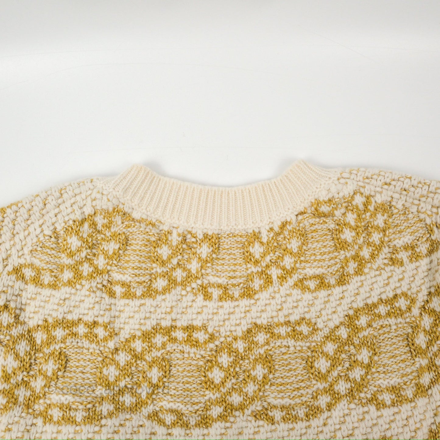 Chanel CC Chain Cashmere Knit Sweater Size 40