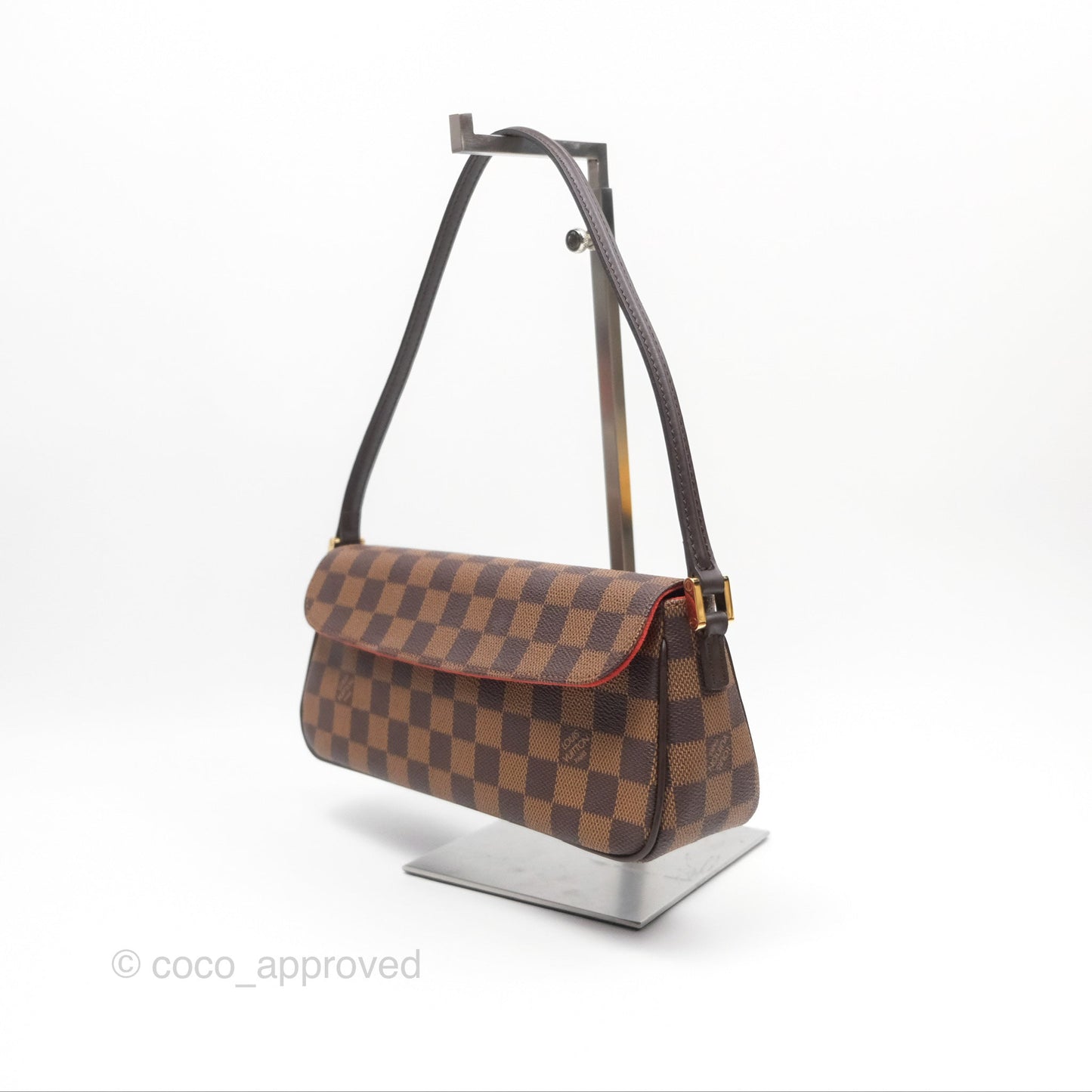 Louis Vuitton Damier Decorator Ebene Shoulder Bag