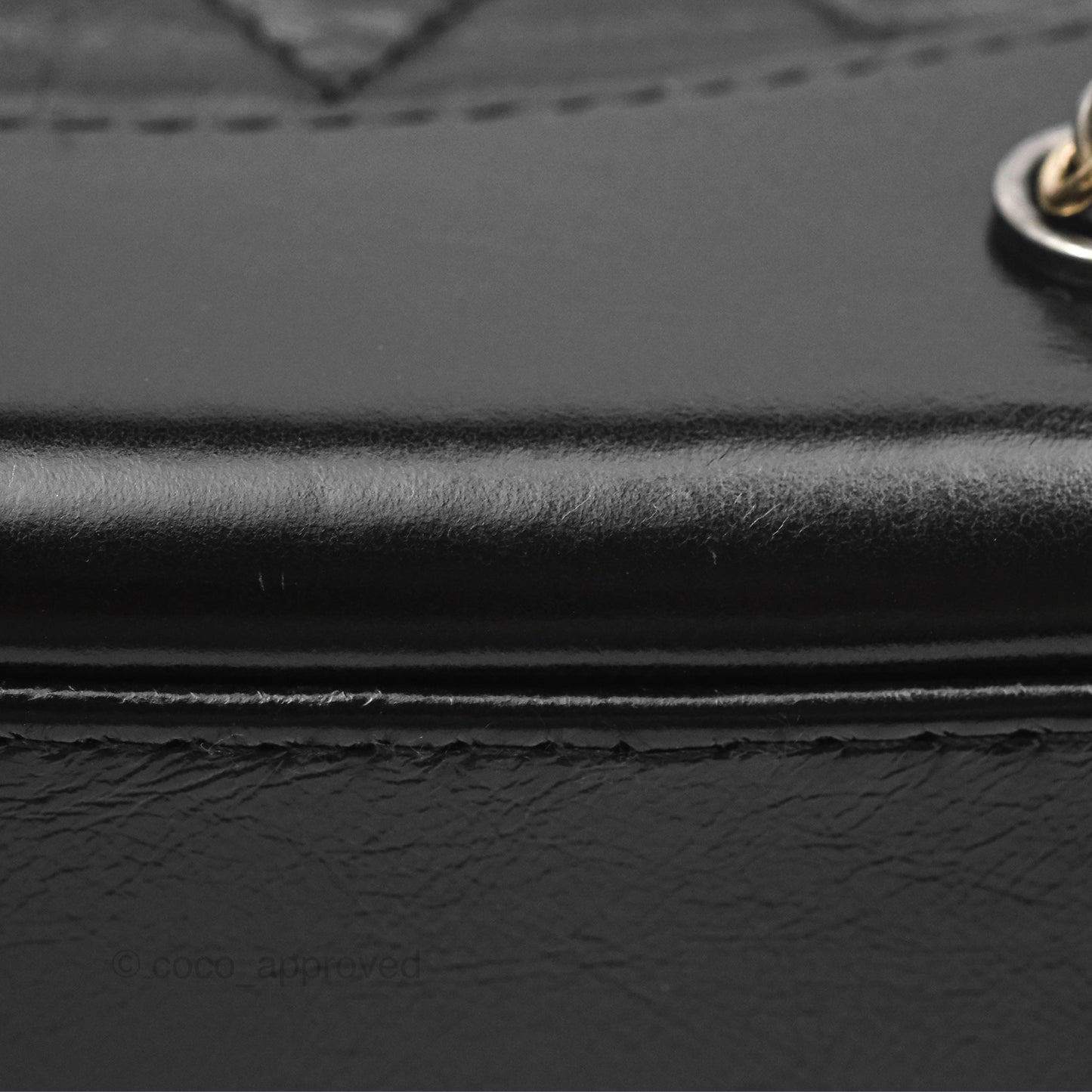 Chanel Medium Gabrielle Backpack Black Aged Calfskin