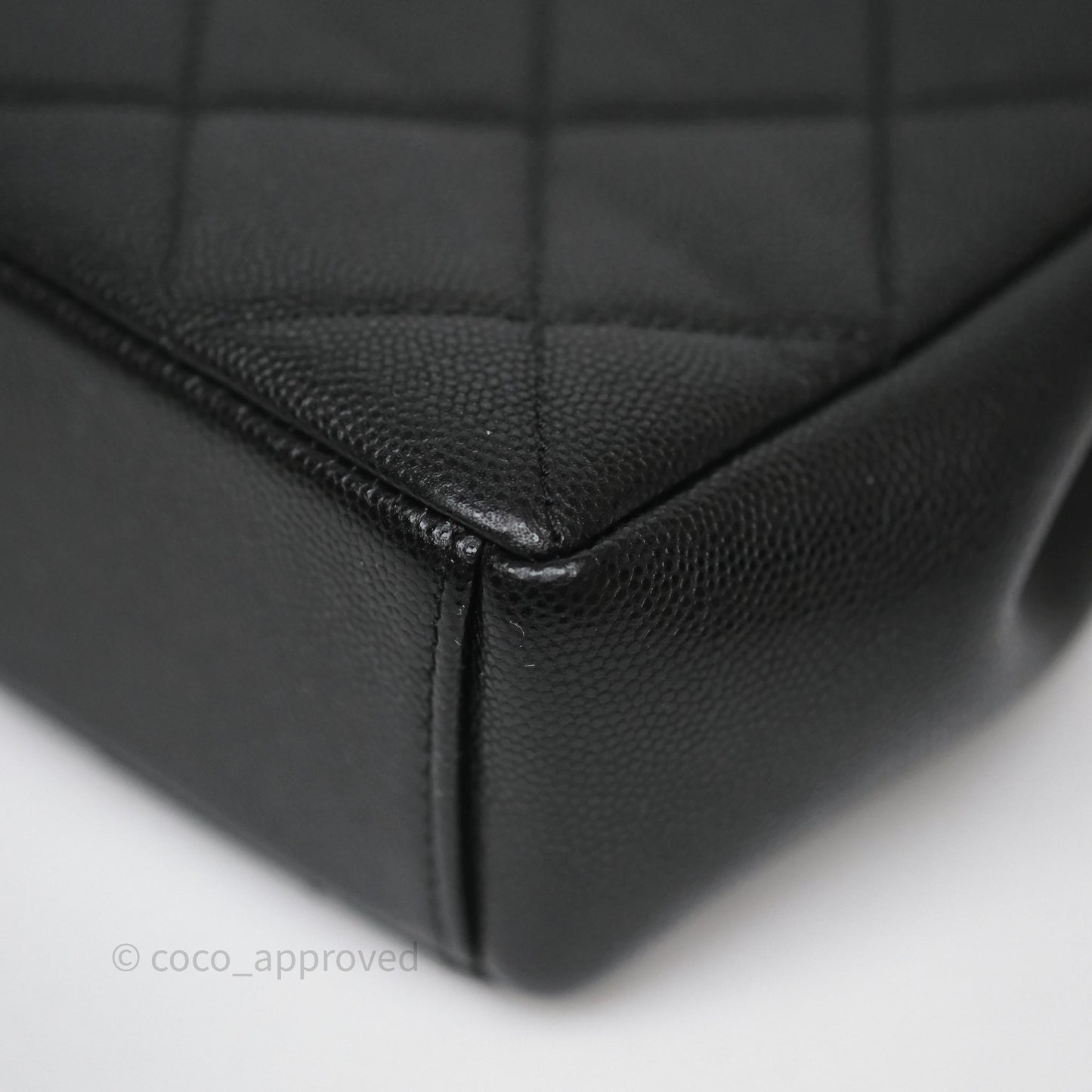 Chanel Quilted My Everything Medium Flap Bag So Black Caviar Incognito Hardware