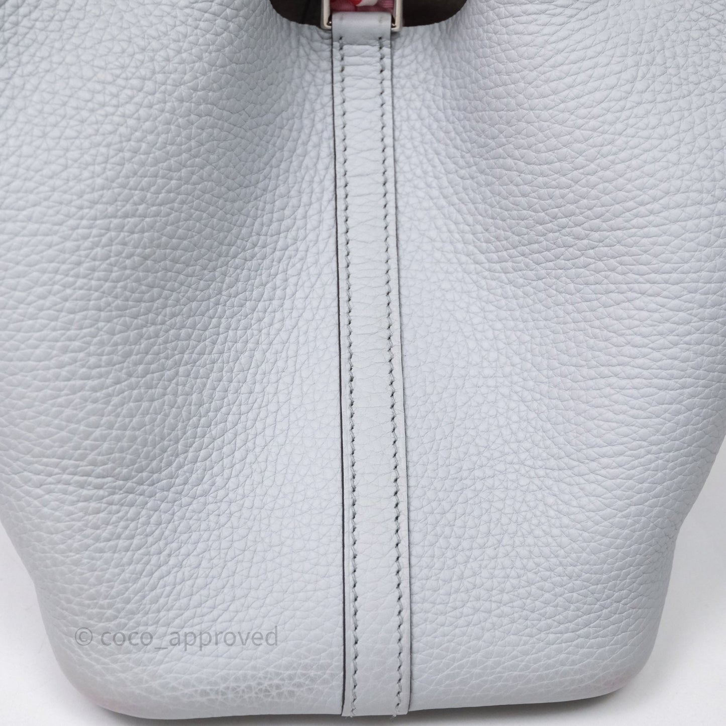 Hermès Picotin Lock 18 Bleu Pale 08 Clemence Palladium Hardware