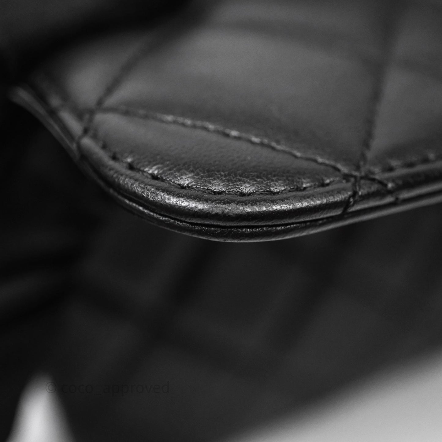 Chanel Small Trendy CC Black Lambskin Gold Hardware