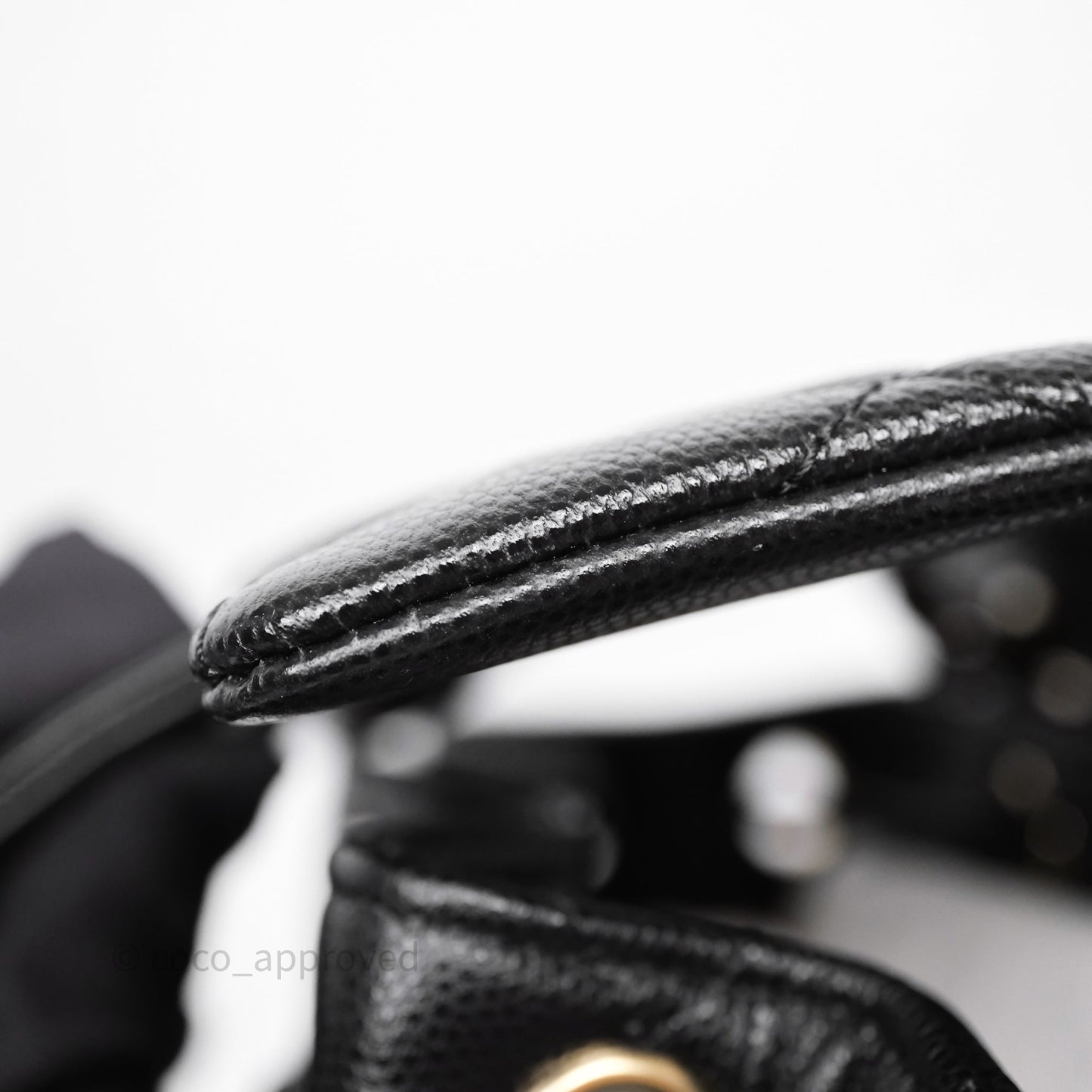 Chanel Urban Spirit Mini Black Caviar Backpack Gold Hardware