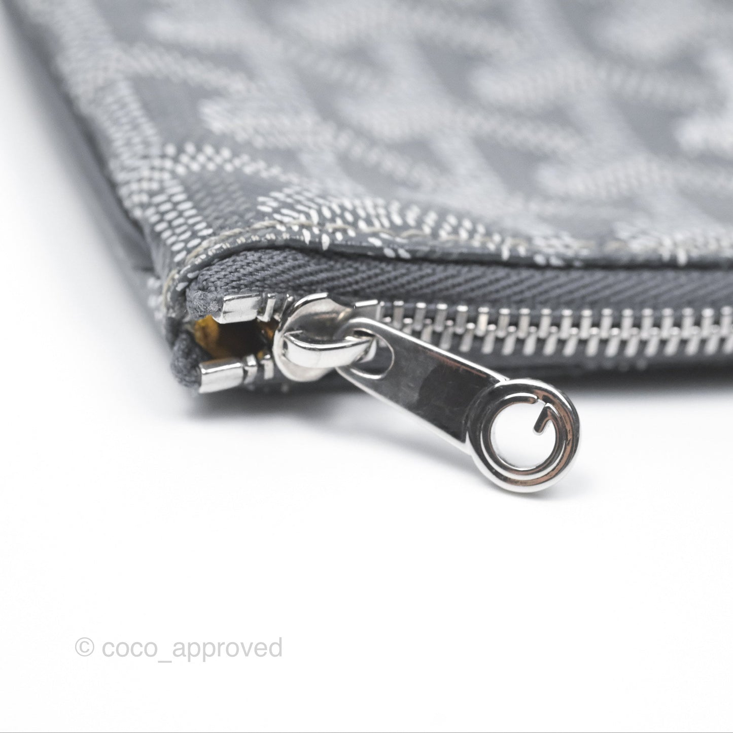 Goyard Sénat Mini Pouch Grey