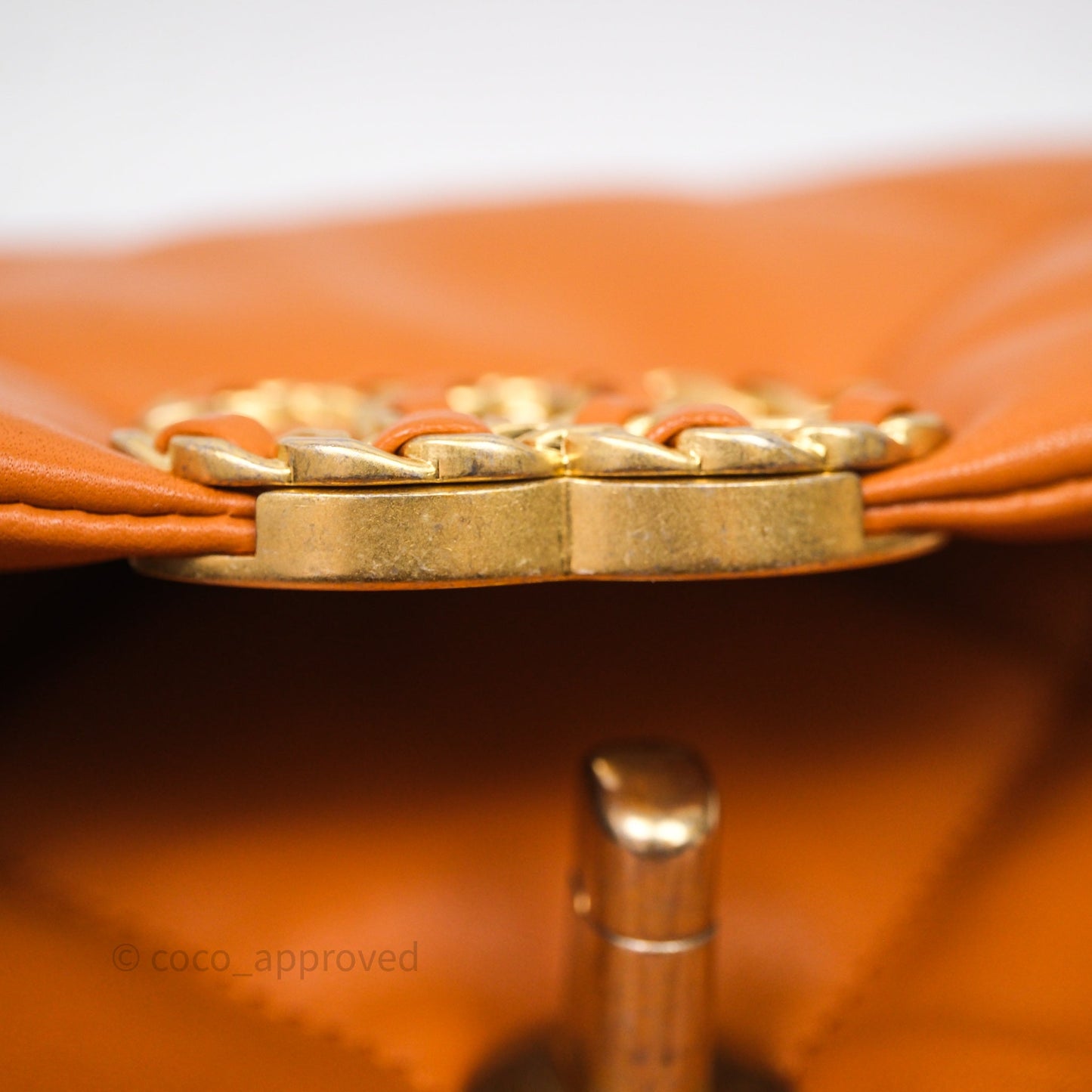 Chanel 19 Small Caramel Mixed Hardware