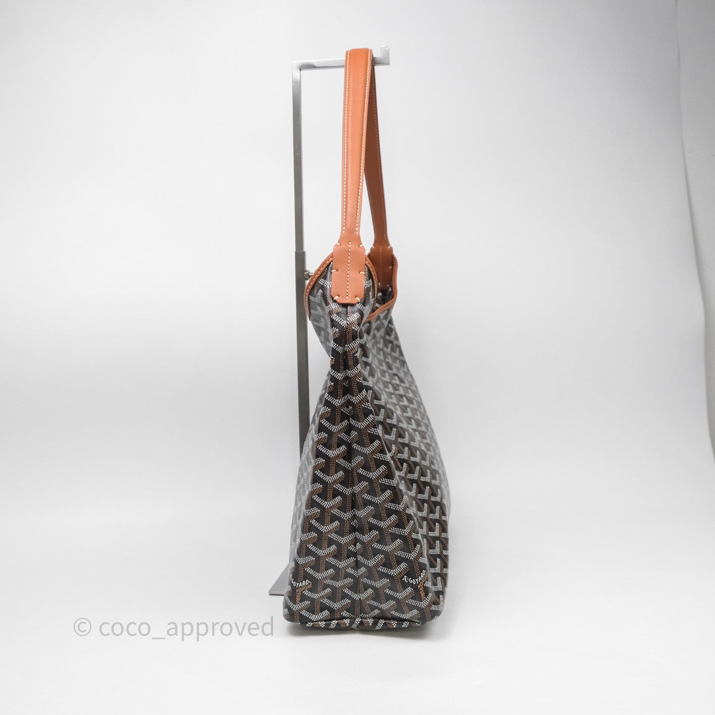 Goyard Bohème Hobo Bag Black & Tan