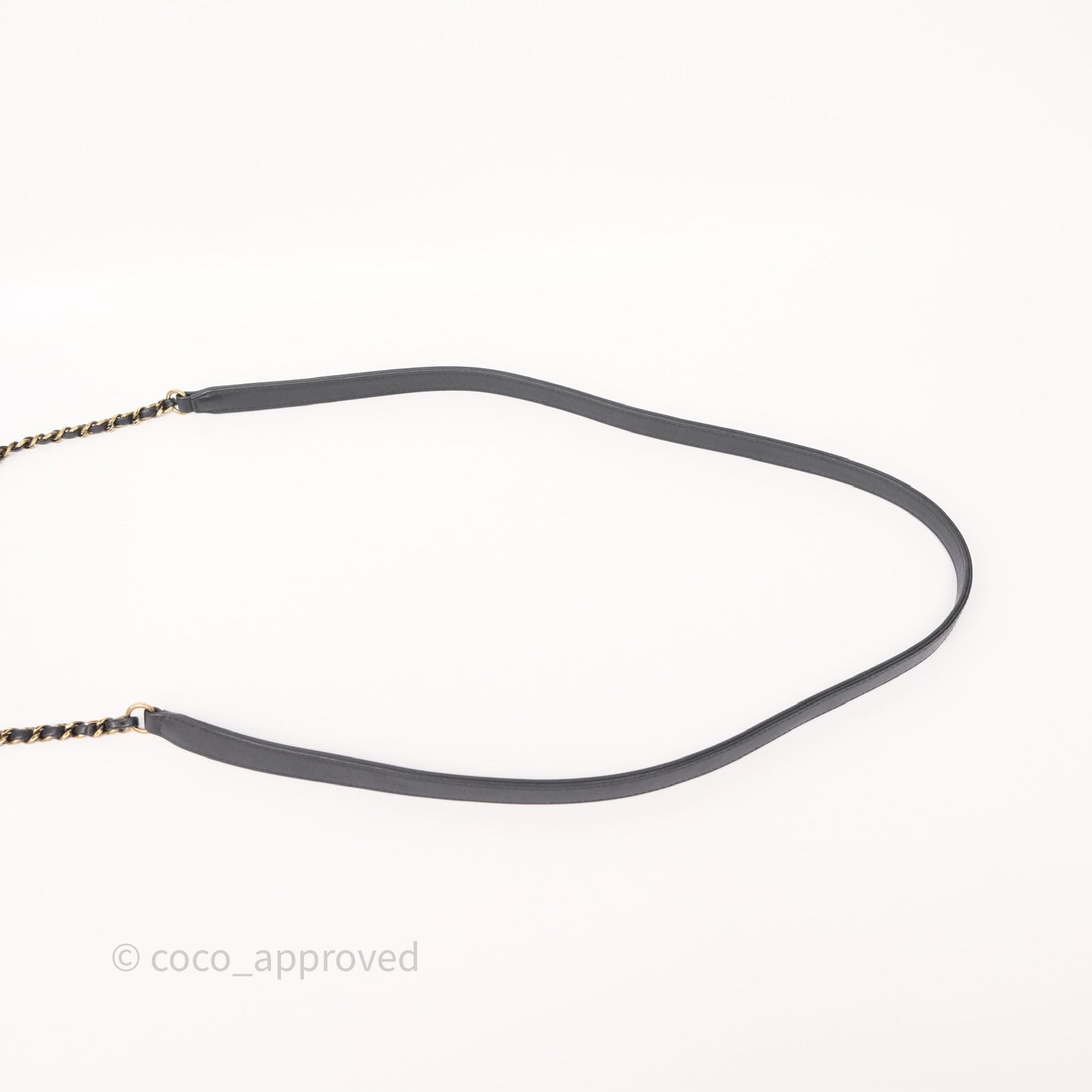 Chanel Coco Curve Vanity Black Calfskin & Goatskin Antique Gold Hardware