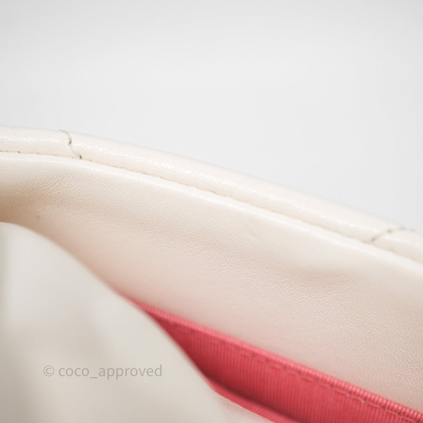 Chanel 19 Small Ivory White Mixed Hardware
