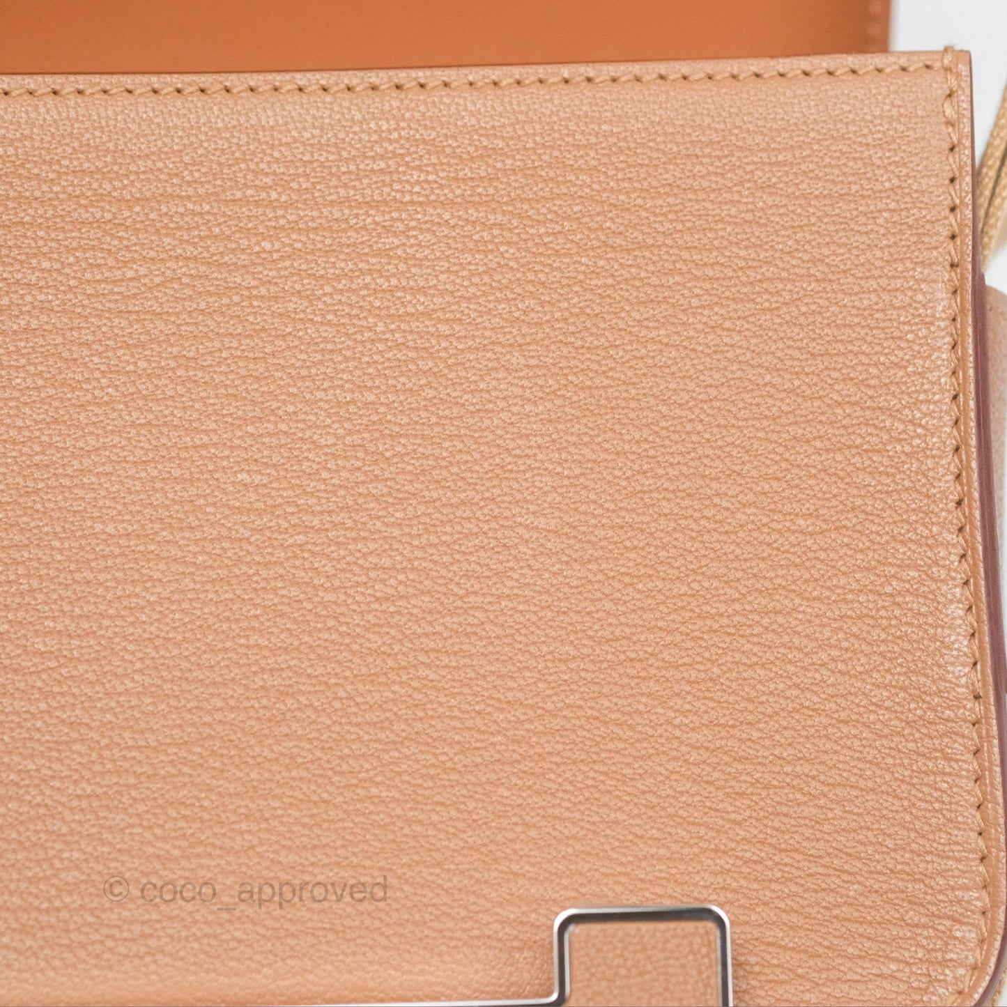 Hermès Geta Bag Chai 0M Quebracho 2J Palladium Hardware