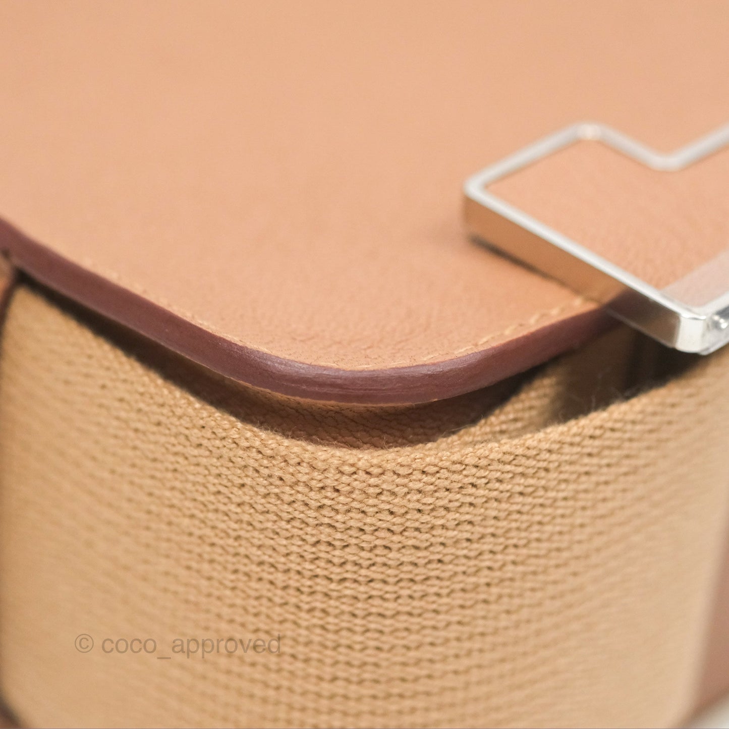 Hermès Geta Bag Chai 0M Quebracho 2J Palladium Hardware