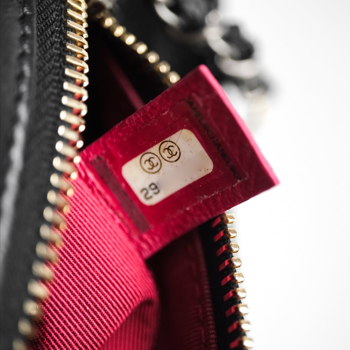 Chanel Small Gabrielle Hobo Quilted Black Aged Calfskin