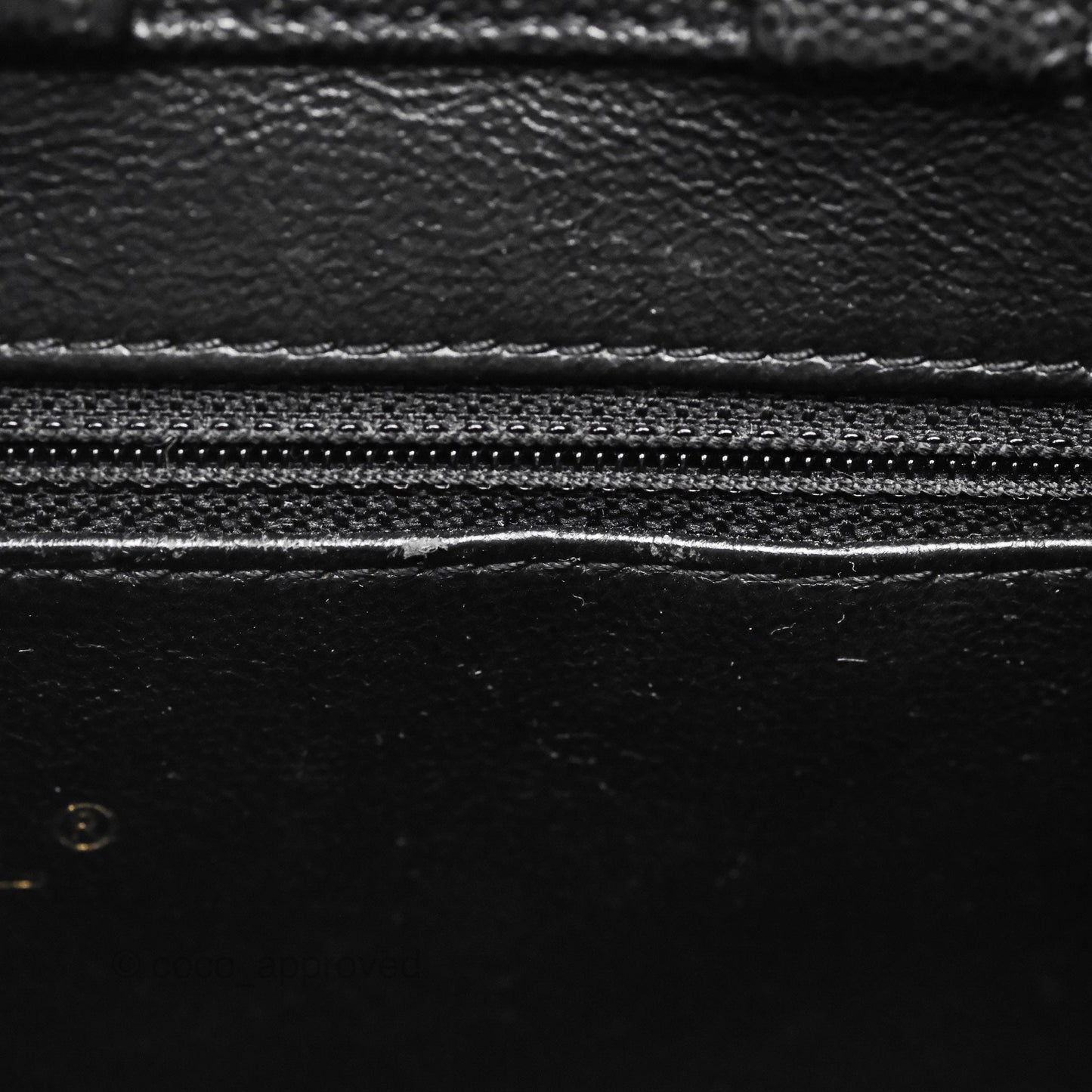 Chanel Small Business Affinity Shopping Bag Black Caviar Gold Hardware