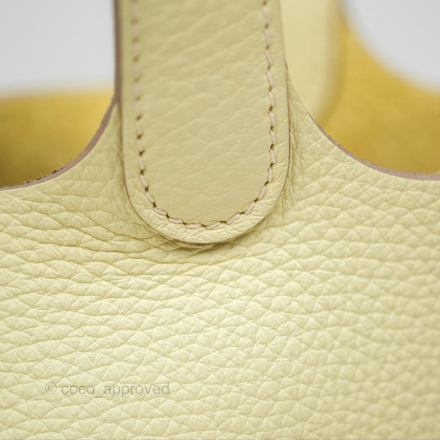 Hermès Picotin Lock 18 Jaune Milton I8 Clemence Palladium Hardware