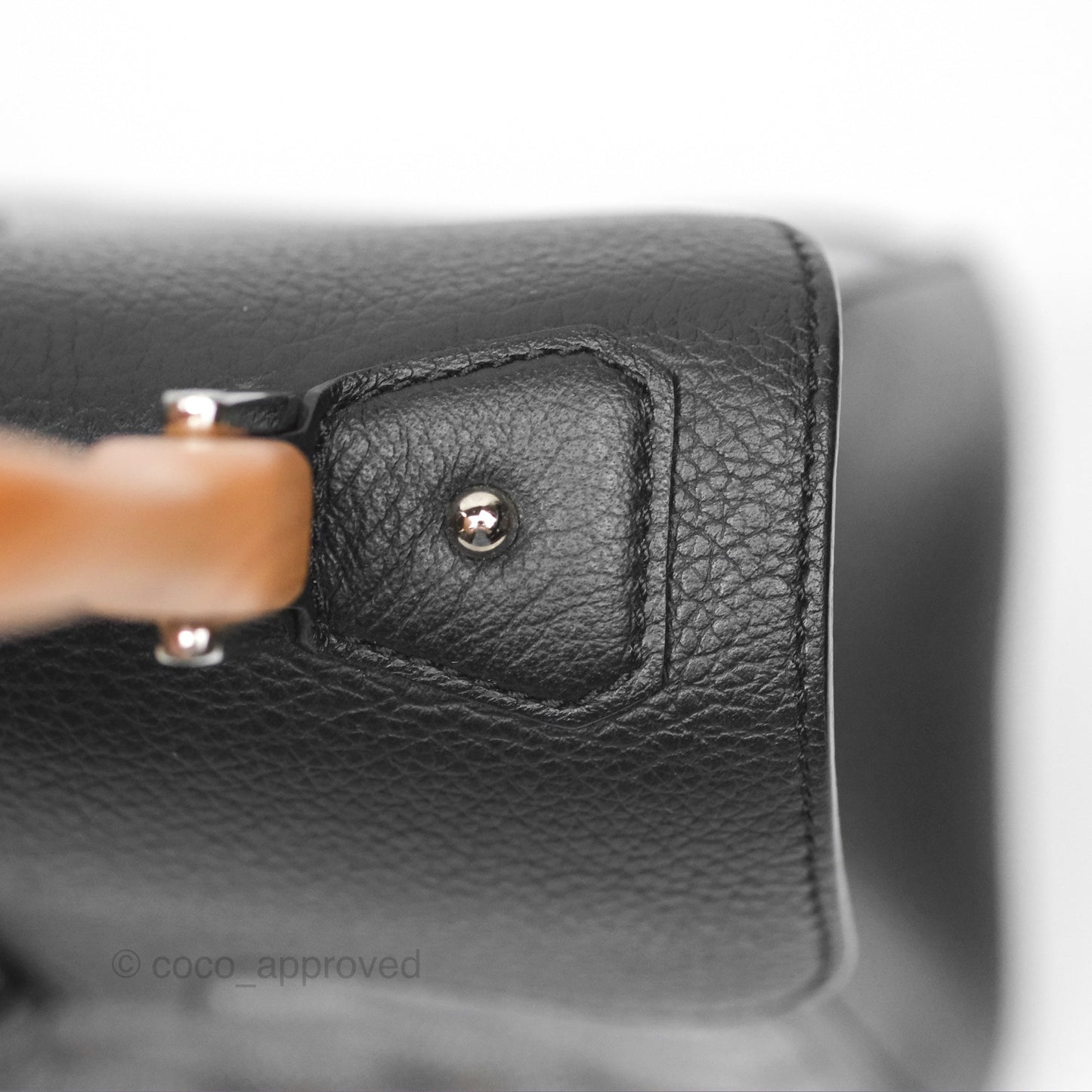Goyard Saïgon Mini Bag Chevroches Calfskin Black