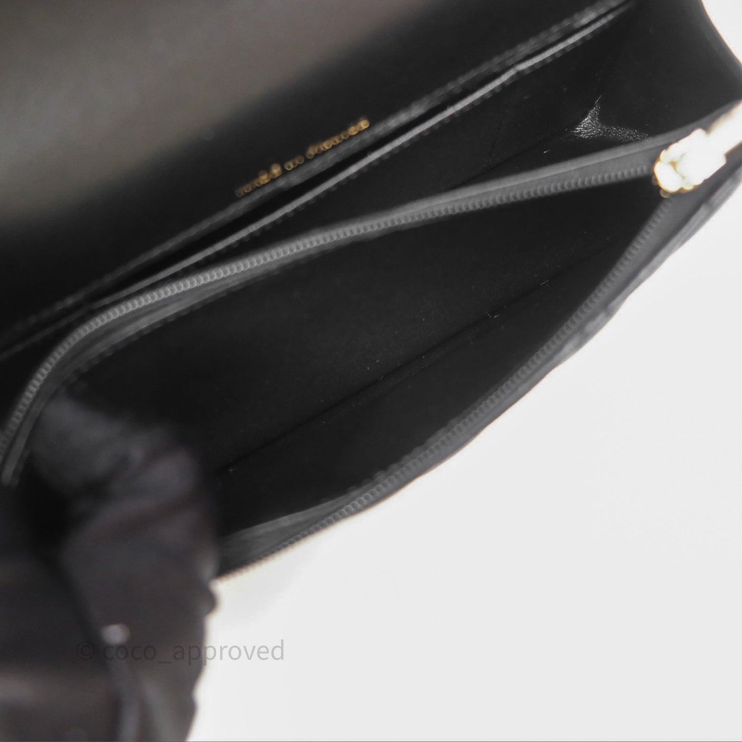 Chanel Top Handle Mini WOC Black Lambskin Gold Hardware