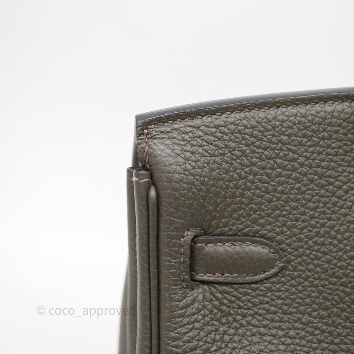 Hermès Birkin 25 Vert De Gris Togo Gold Hardware