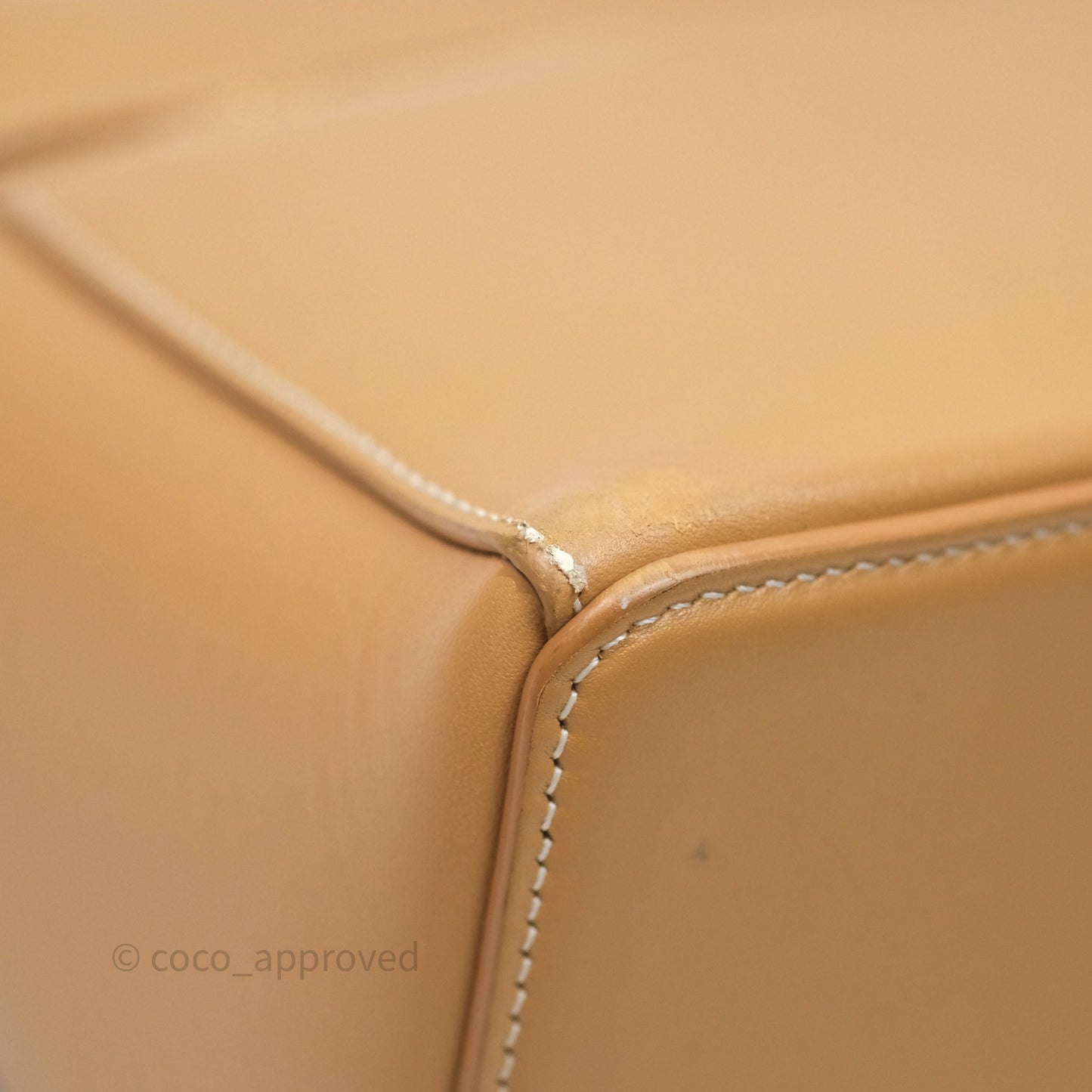 Loro Piana Extra Bag L27 Light Bamboo Calfskin Gold Hardware