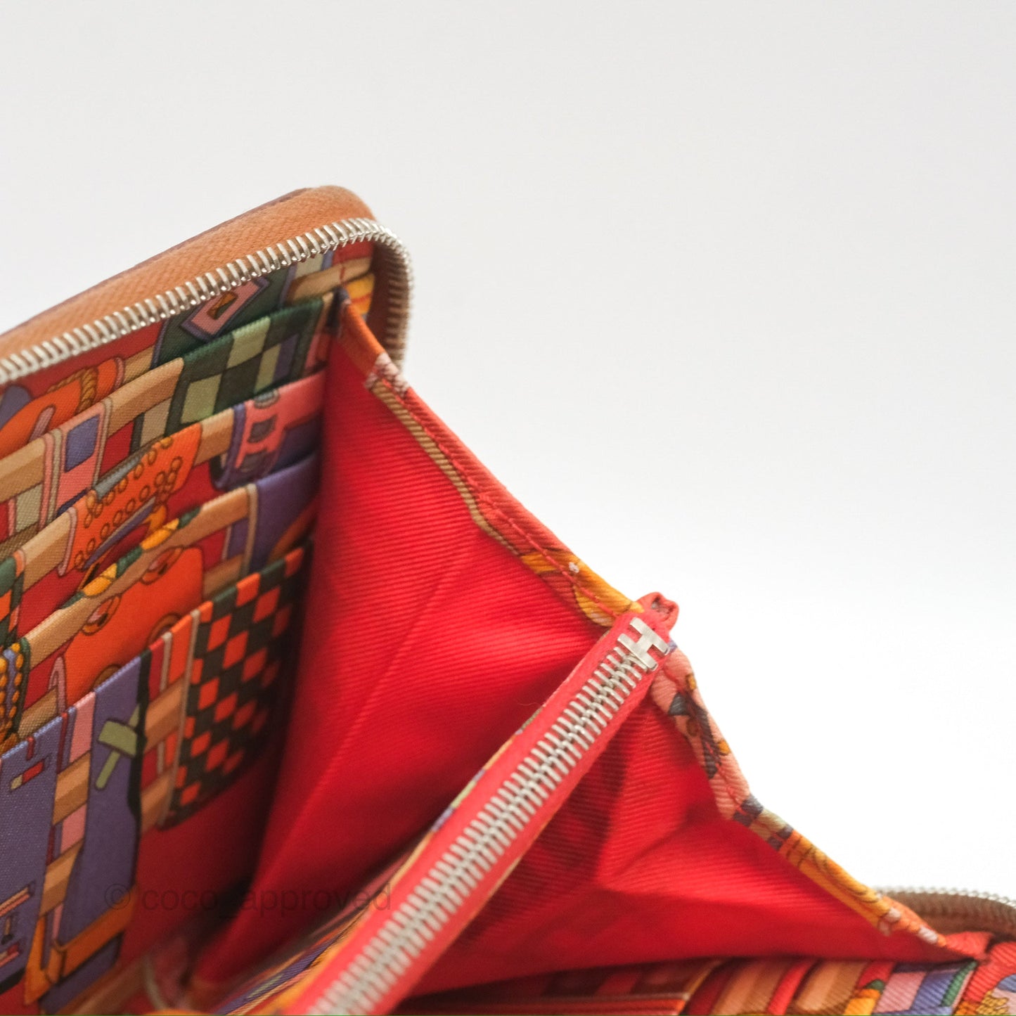 Hermès Silk In Classique Long Wallet Gold Epsom