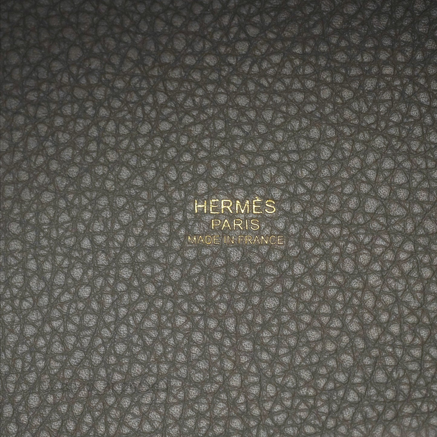 Hermès Picotin Lock 18 Gris Meyer 0L Clemence Gold Hardware
