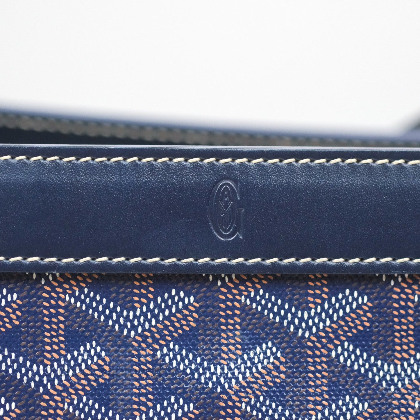 Goyard Goyardine Bellechasse PM Navy