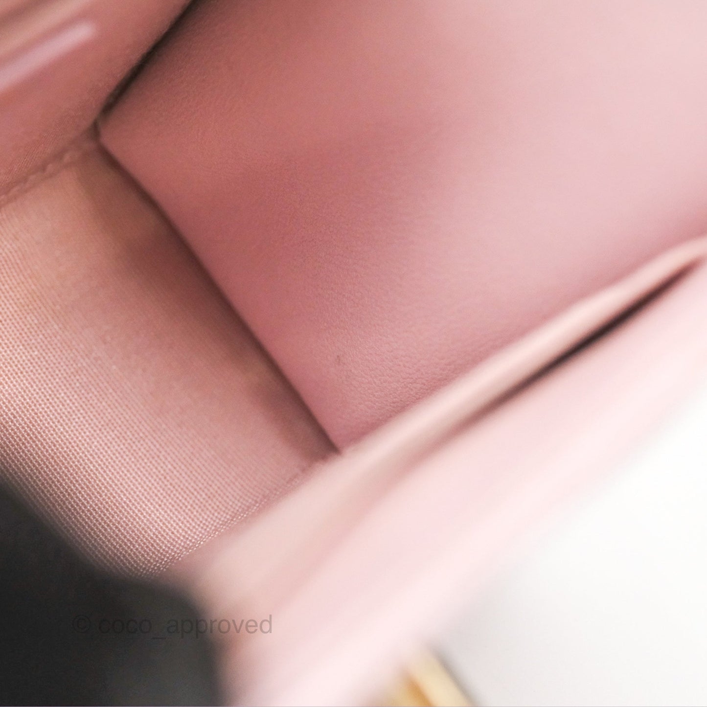 Chanel Mini Quilted Trendy CC Clutch With Chain Lilac Rose Clair Lambskin Gold Hardware