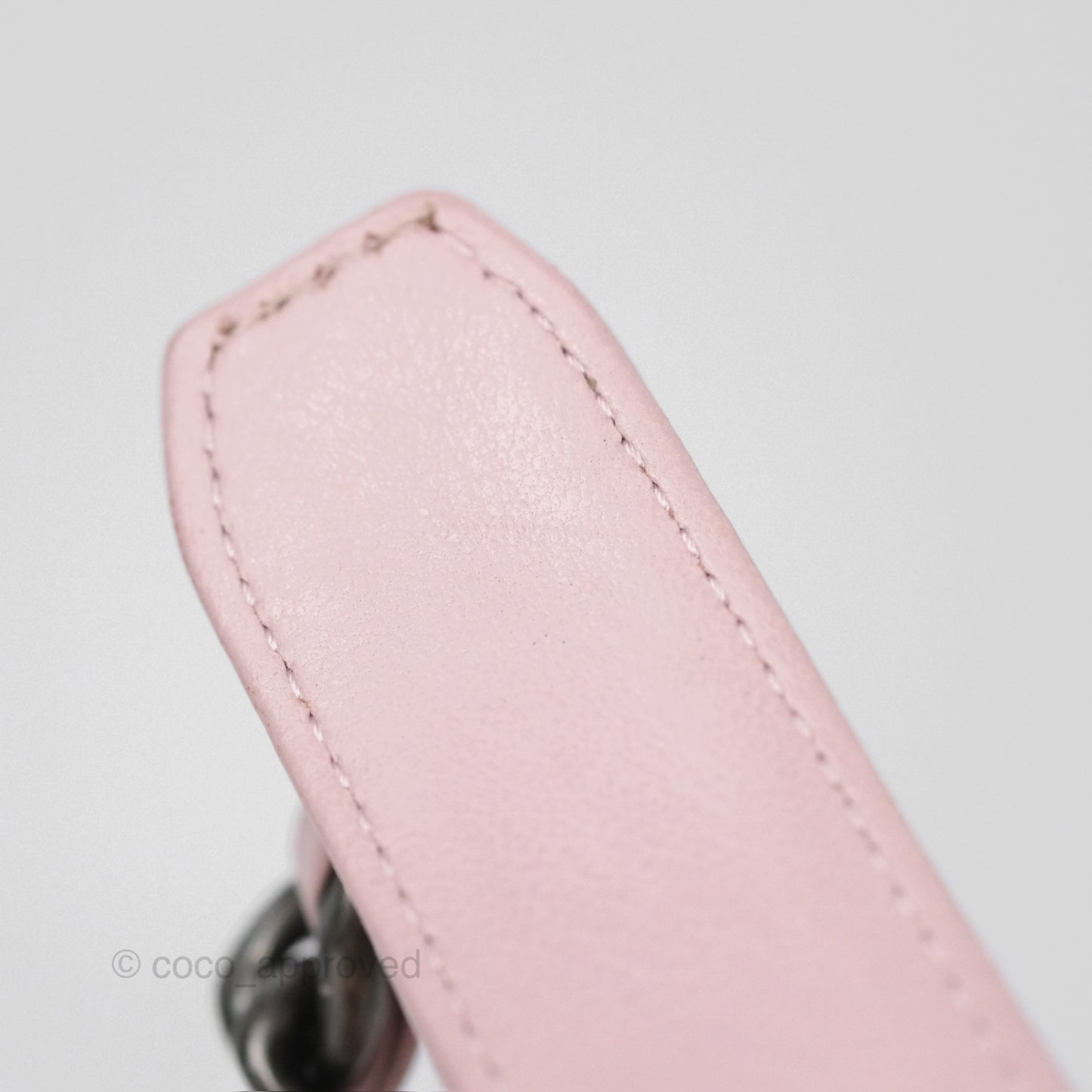 Chanel 19 Wallet on Chain WOC Light Pink Lambskin Mixed Hardware