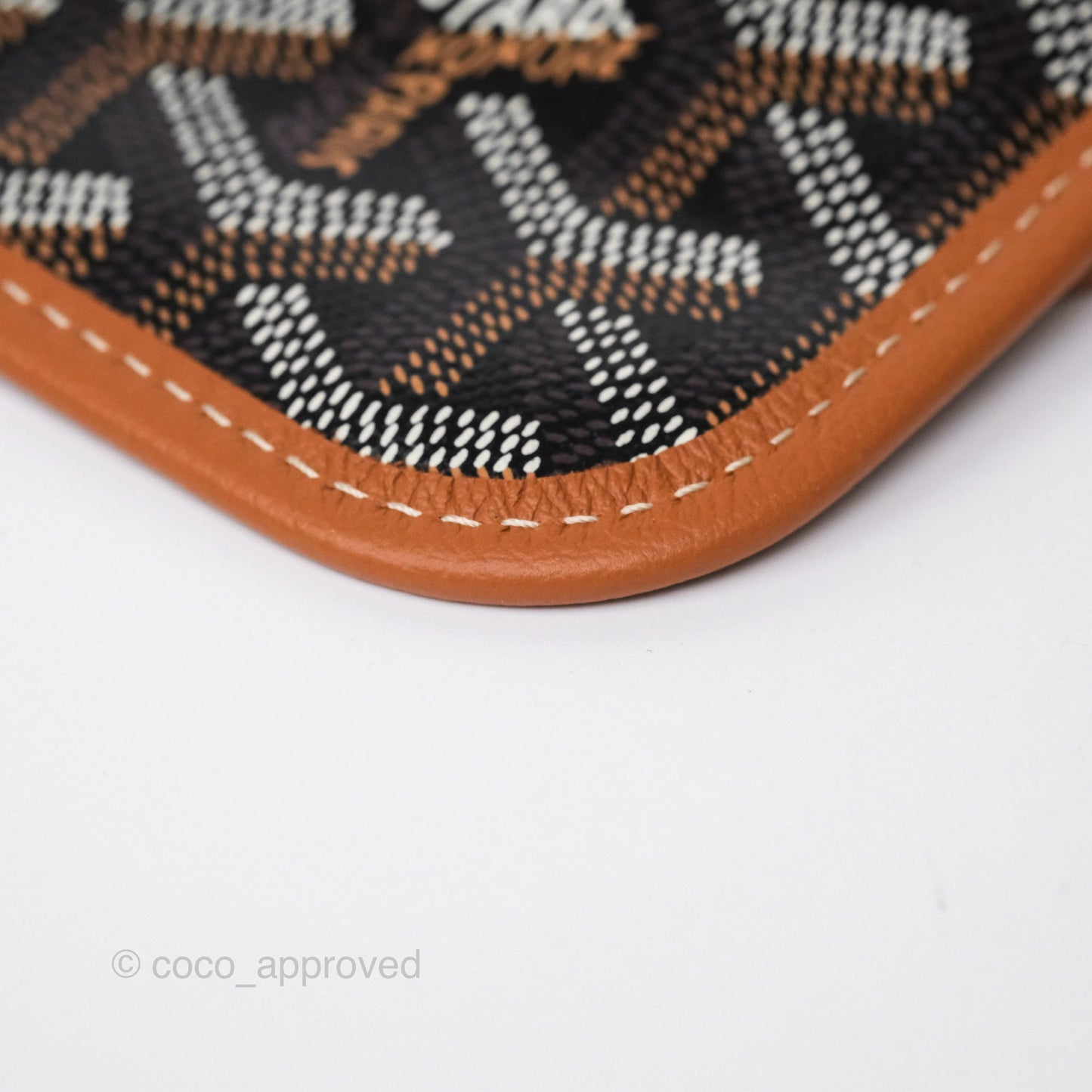 Goyard St. Louis Tote Bag GM Black/Tan
