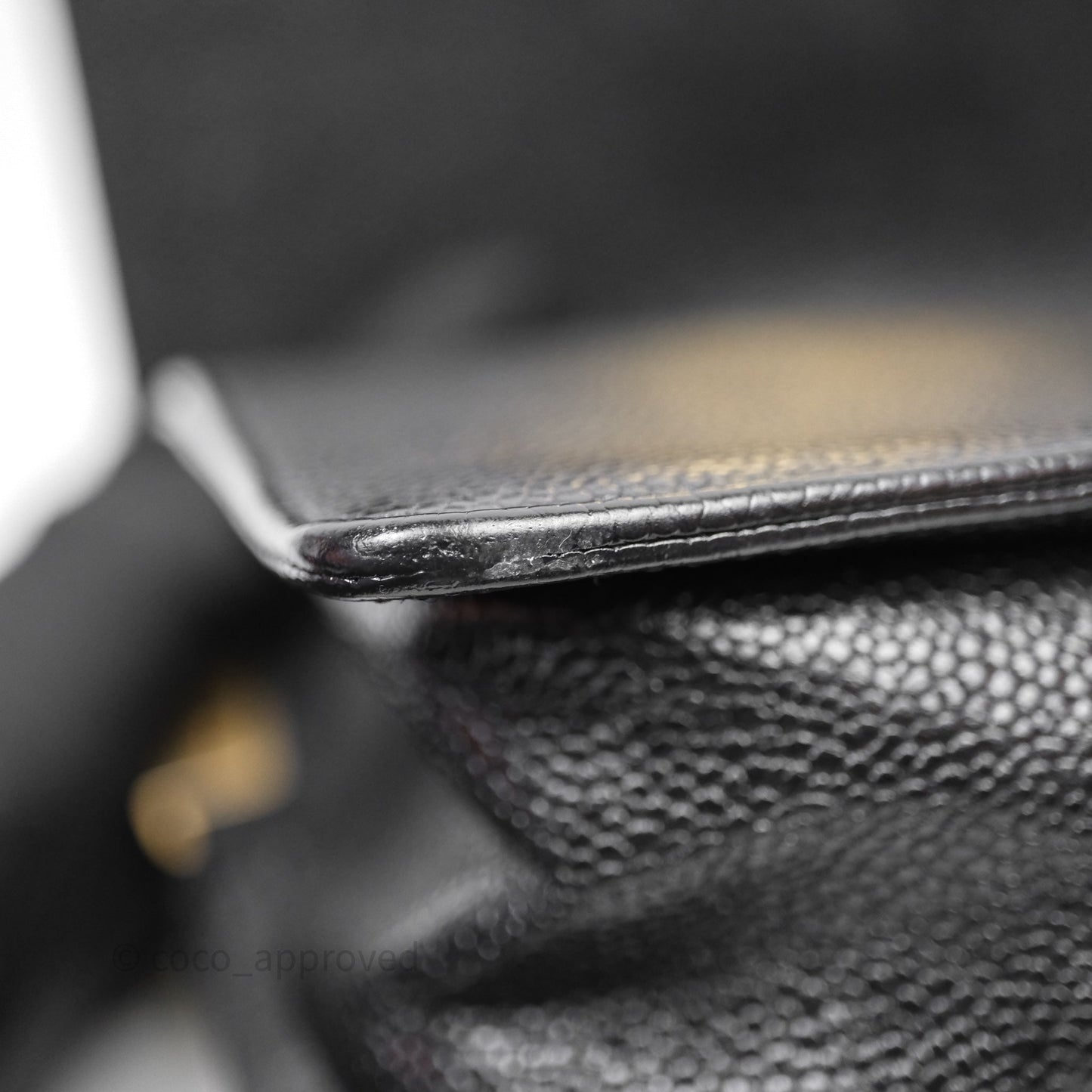 Chanel Small Boy Black Caviar Gold Hardware