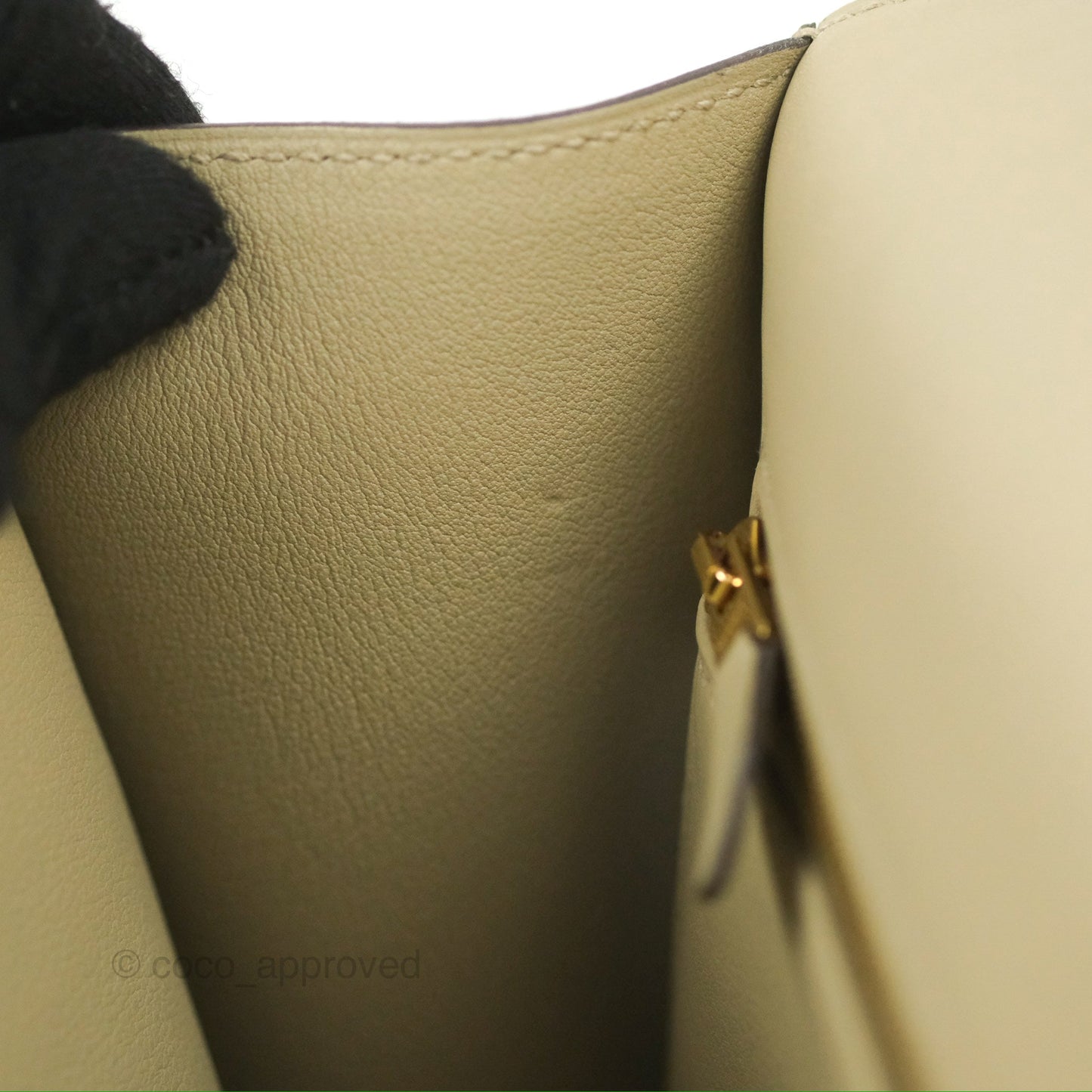 Hermès Constance 24 Sauge Swift Gold Hardware